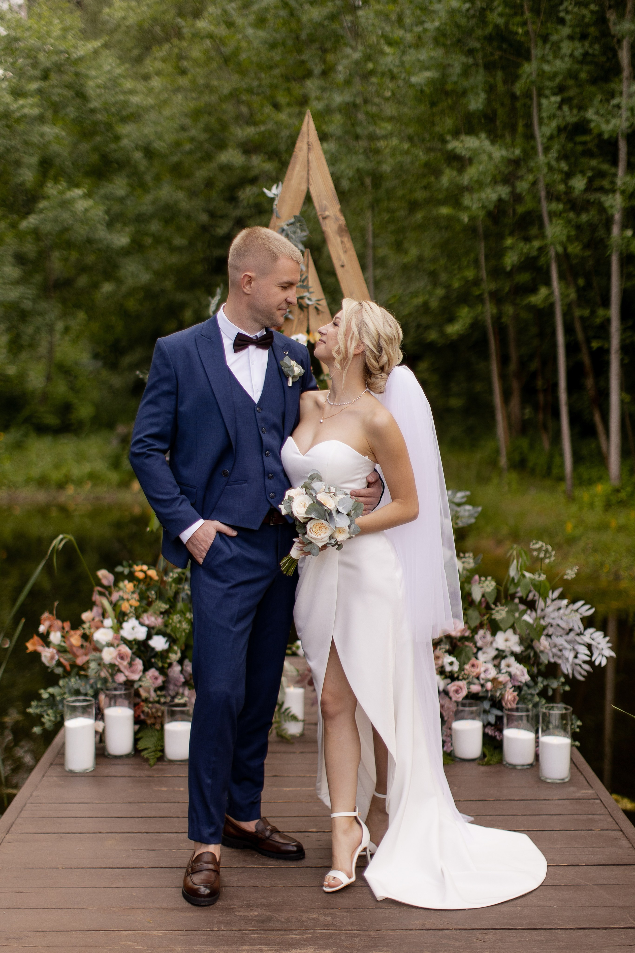 Один зонт, два сердца. Свадебный фотограф — Ефимов Сергей