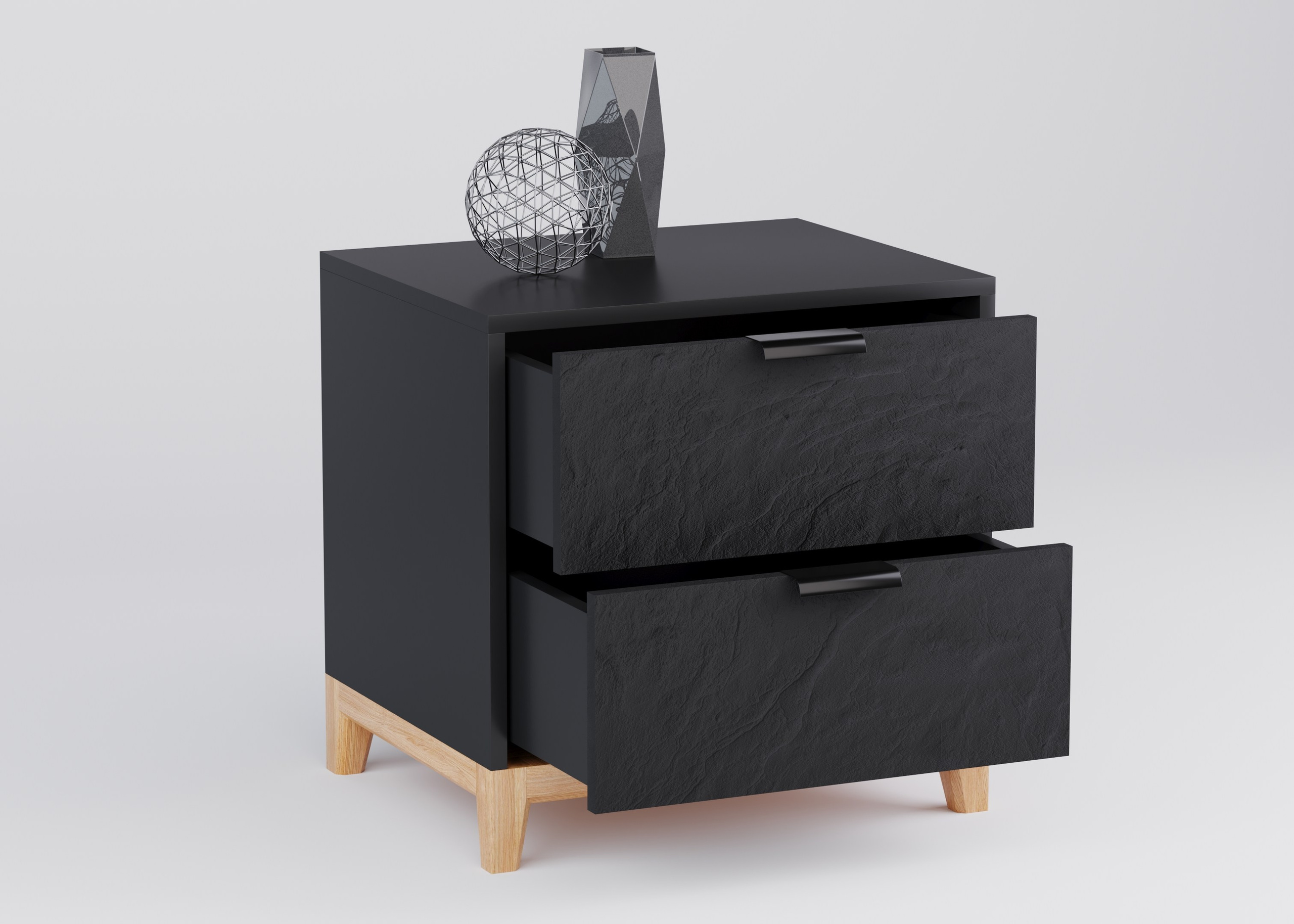 Тумба прикроватная. Студия дизайна интерьера RISE DESIGN STUDIO