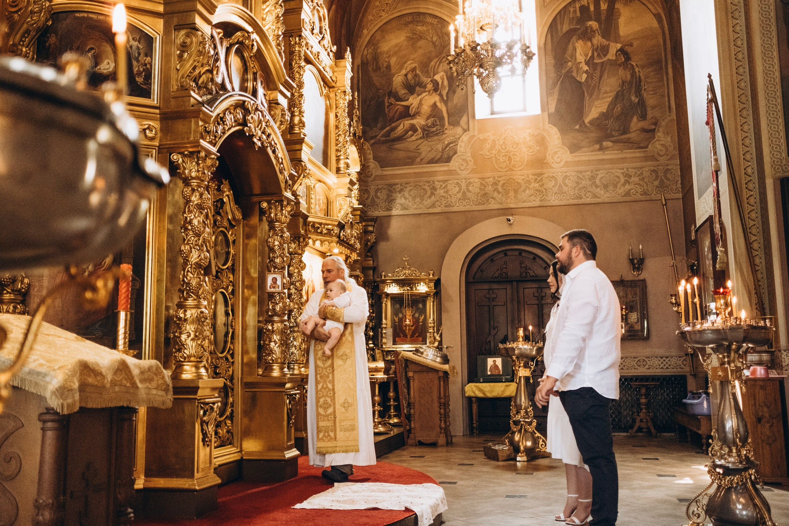 Крещение Евгения. Главная