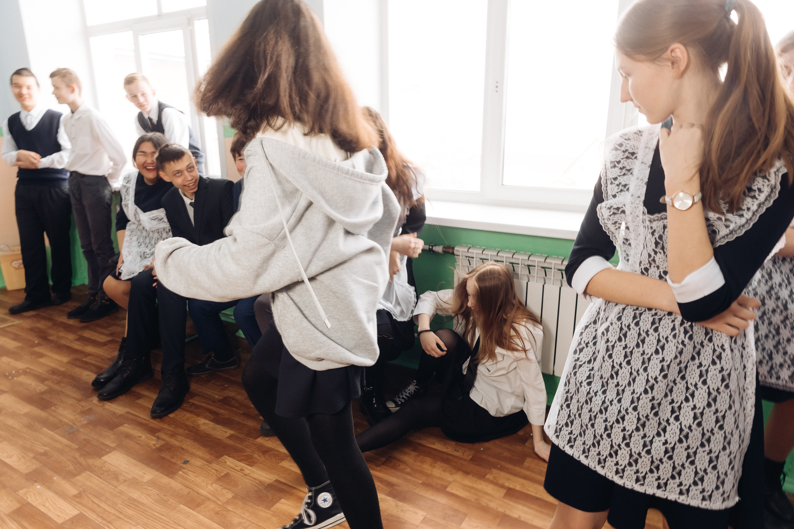 Репортажная фотосессия в школе. Свадебный и семейный фотограф в Улан-Удэ