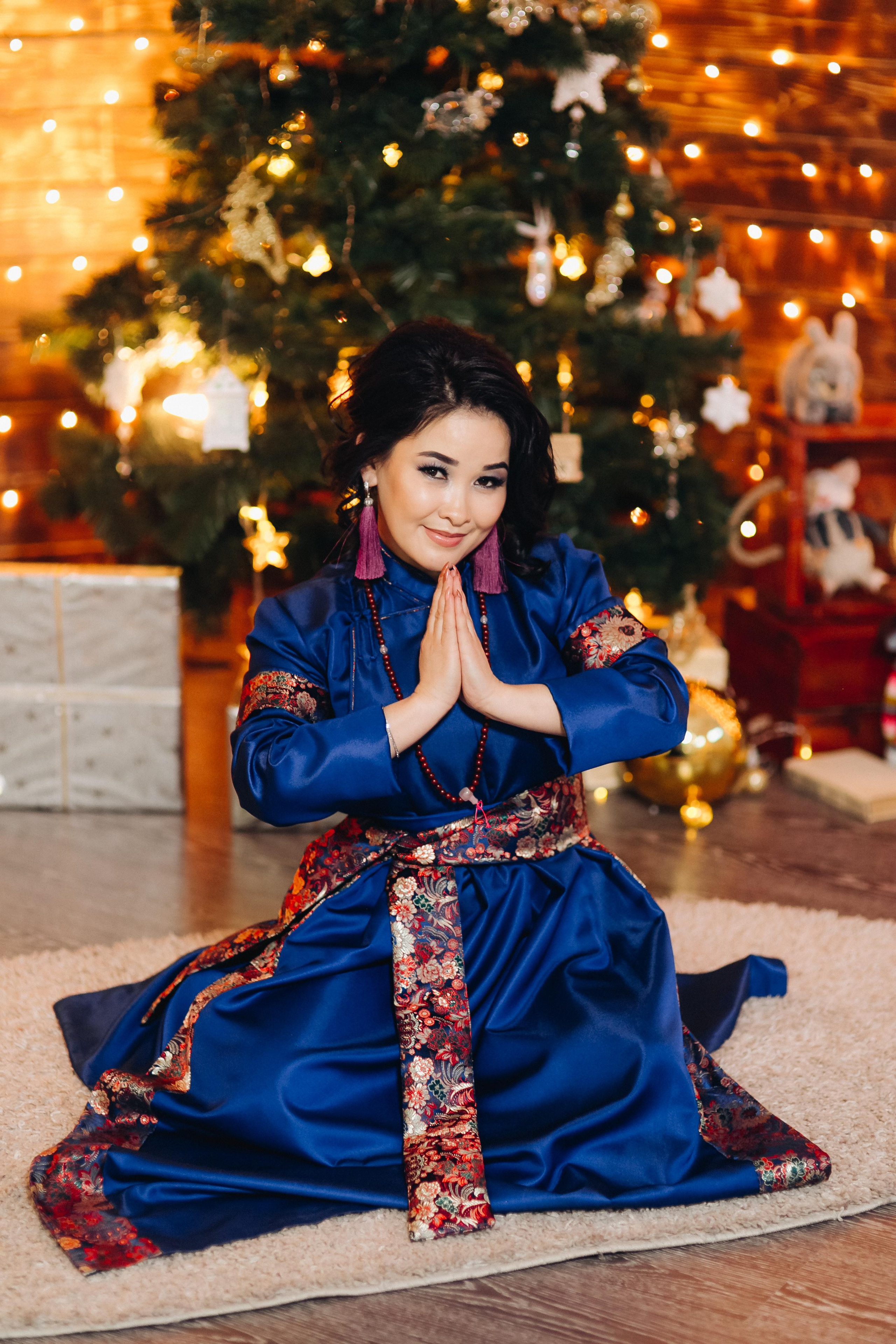 Мама и дочка. Новогодняя фотосессия. Свадебный и семейный фотограф в Улан-Удэ