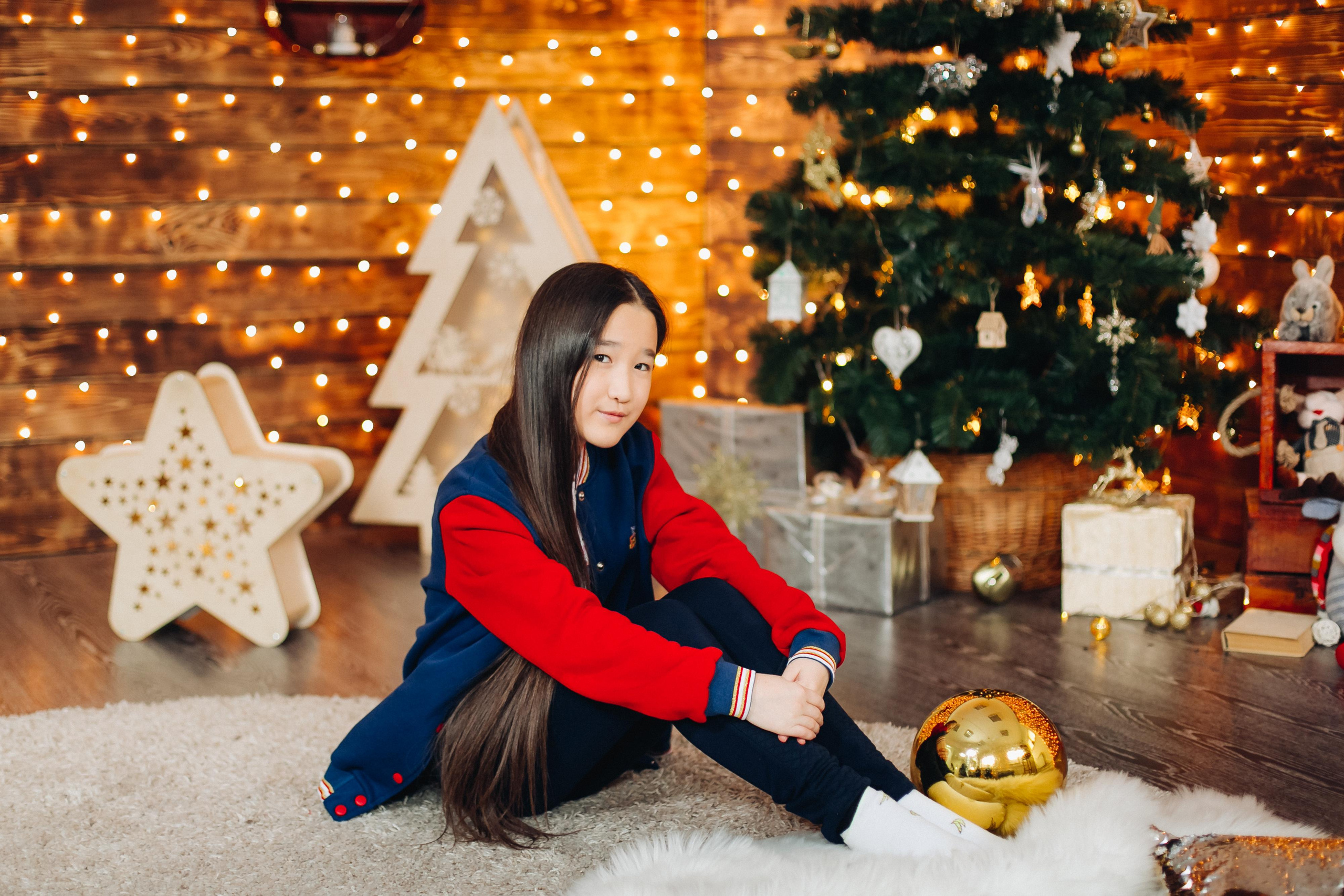 Мама и дочка. Новогодняя фотосессия. Свадебный и семейный фотограф в Улан-Удэ