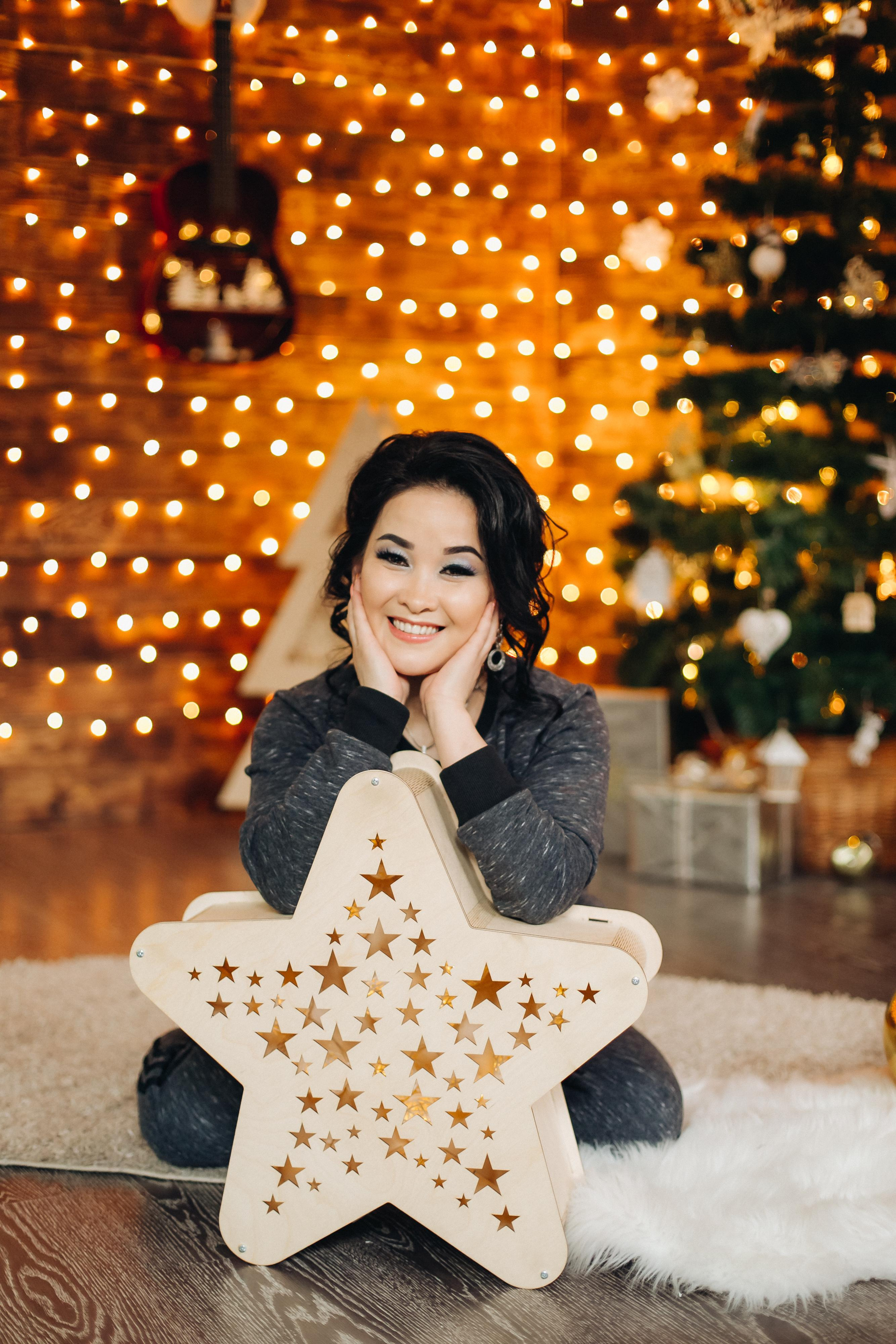 Мама и дочка. Новогодняя фотосессия. Свадебный и семейный фотограф в Улан-Удэ