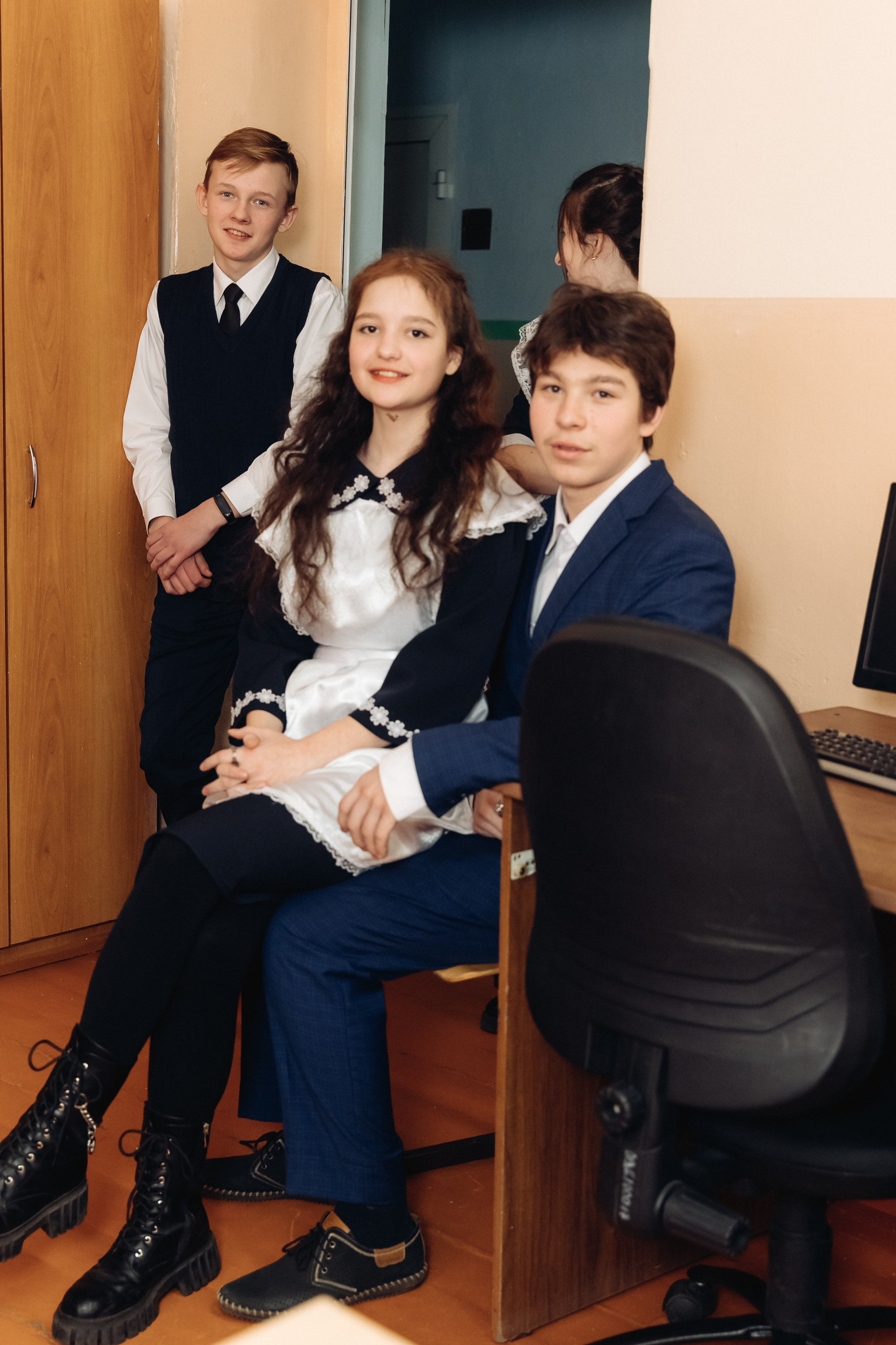 Репортажная фотосессия в школе. Свадебный и семейный фотограф в Улан-Удэ