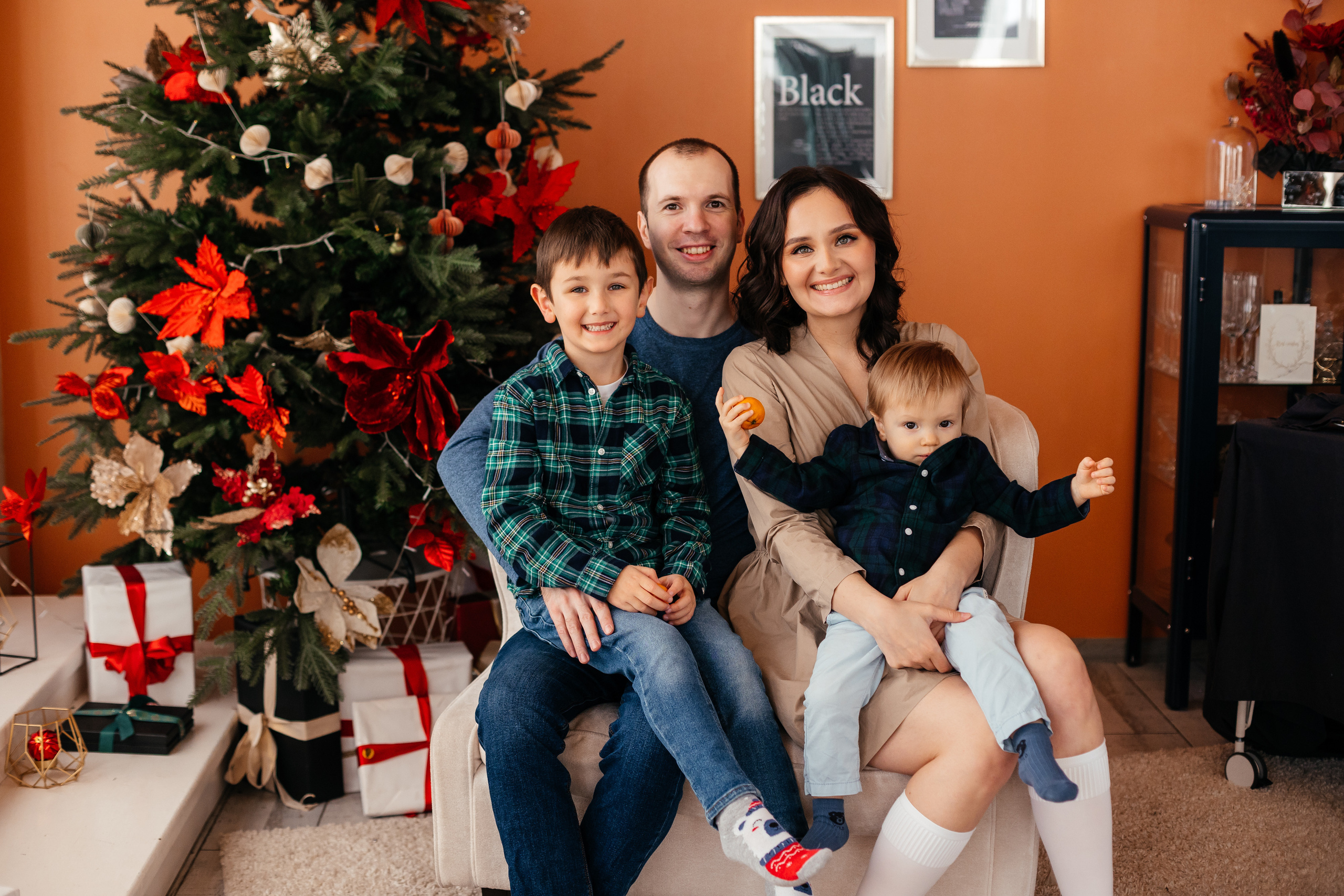 Новгодняя фотосессия. Студия Simpl. Свадебный и семейный фотограф в Улан-Удэ