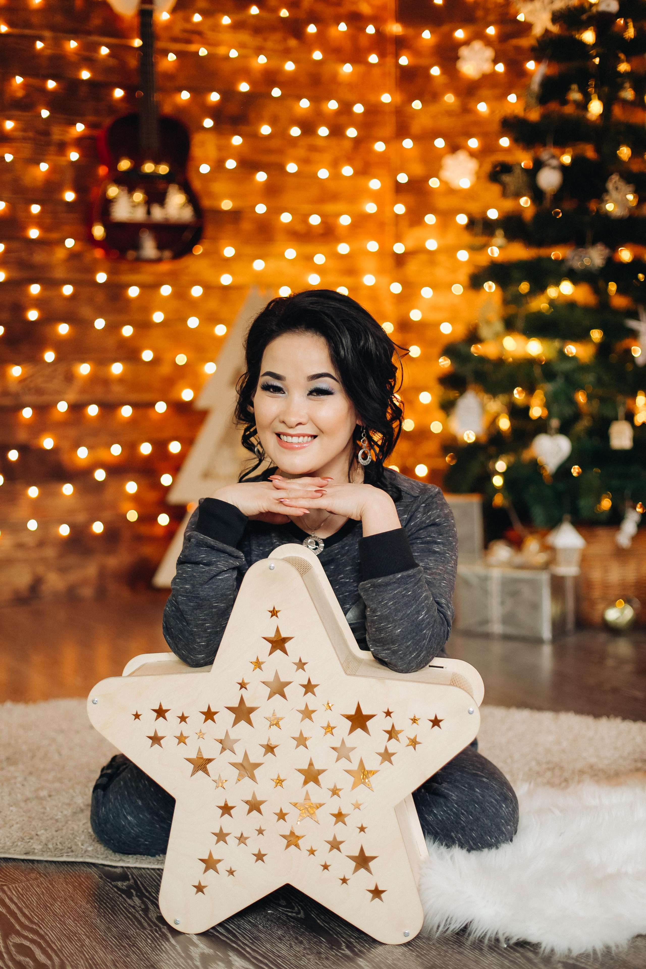 Мама и дочка. Новогодняя фотосессия. Свадебный и семейный фотограф в Улан-Удэ