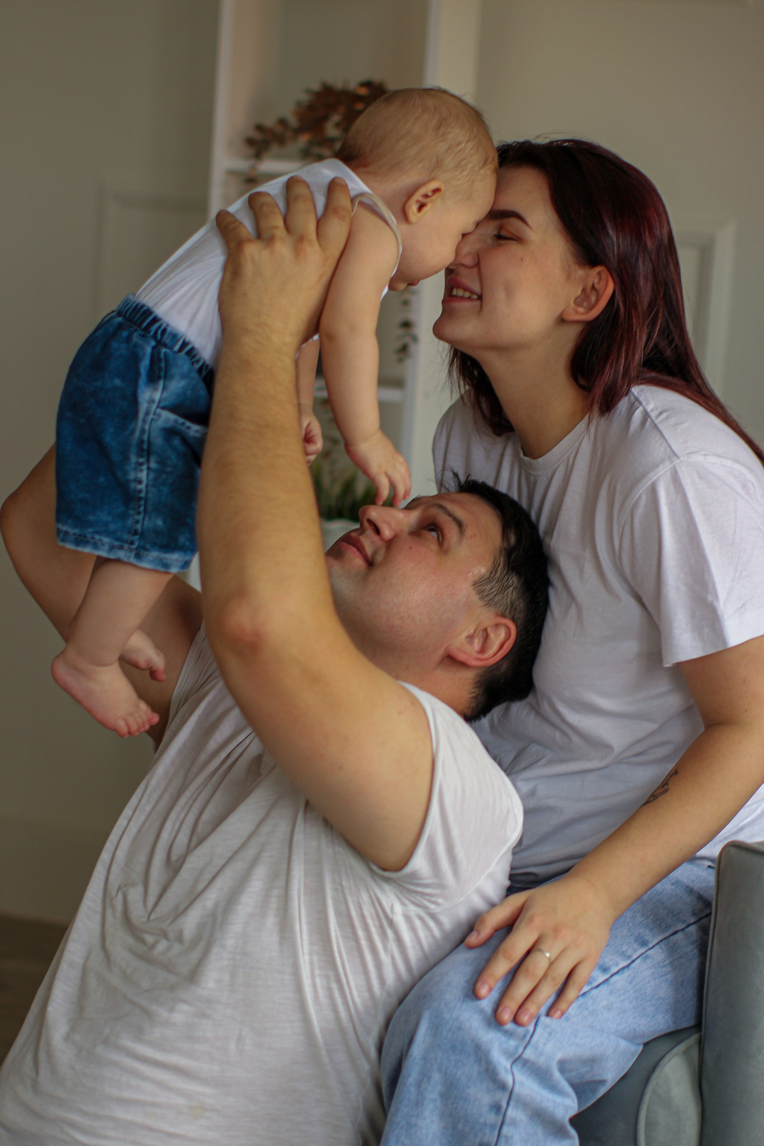 Роман, Елена и Матвей. Семейный и детский newborn фотограф в Ростове-на-Дону Наталья Лебедева