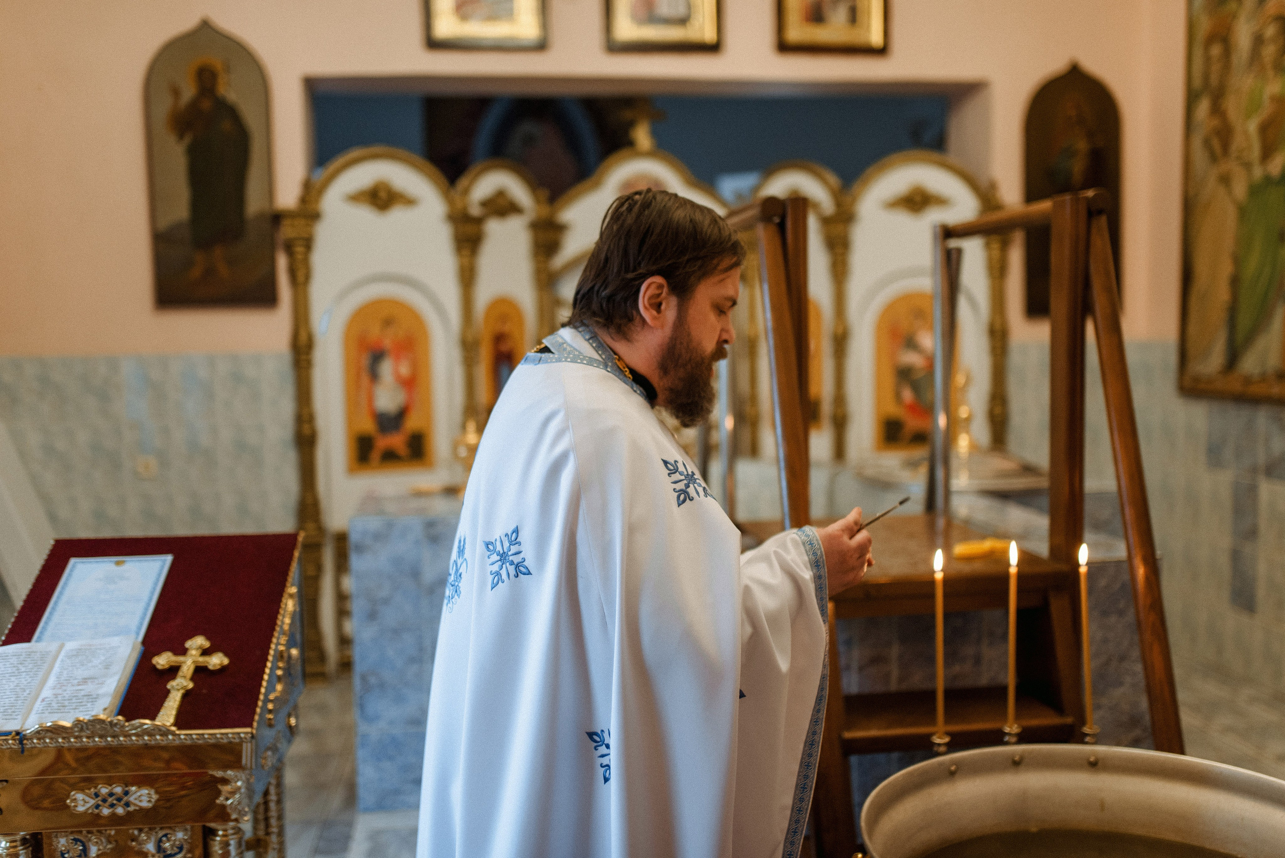 Крещение Евы. Семейный документальный фотограф в Волгограде Мариэта Додина