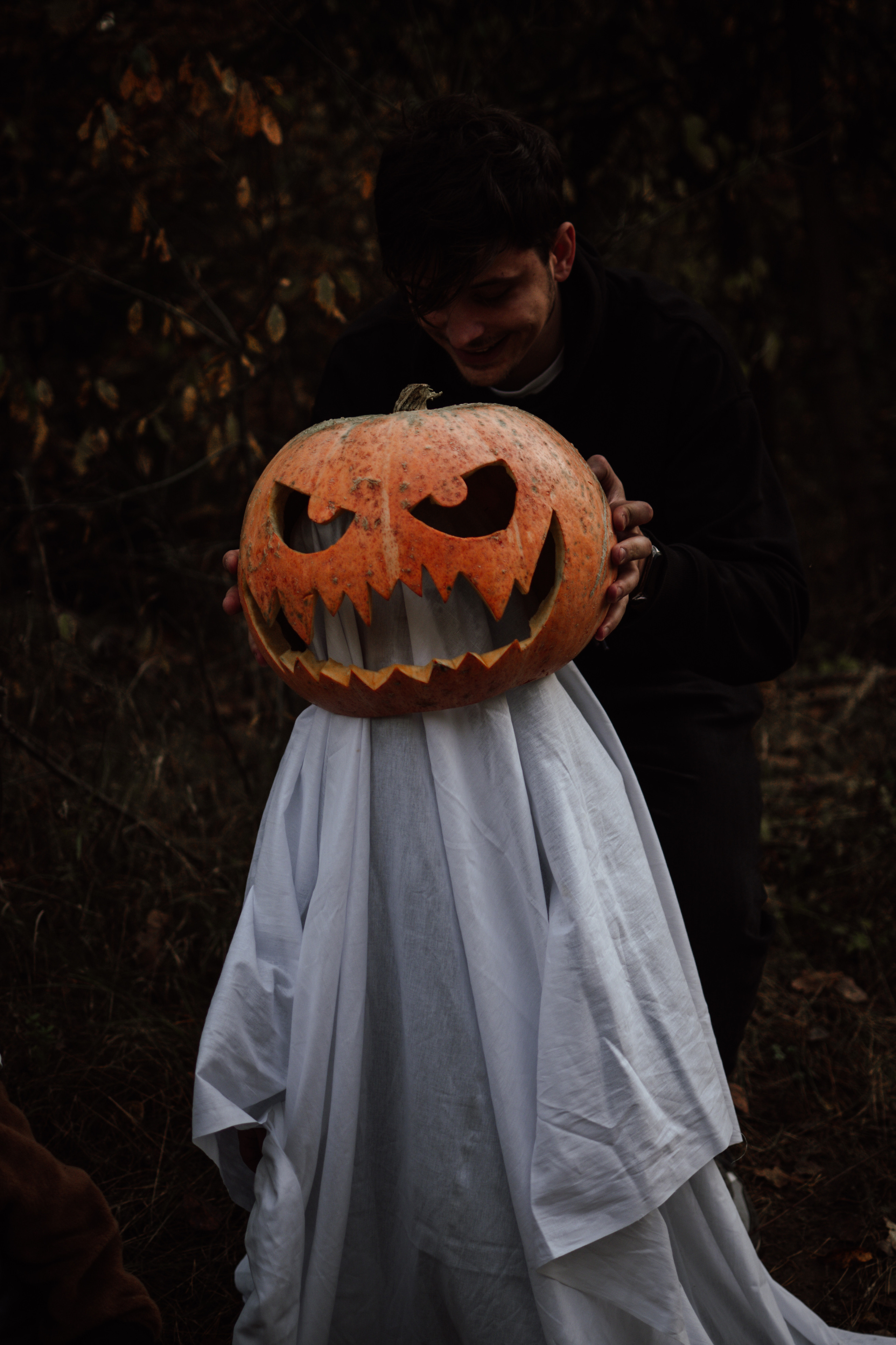 Творческая съемка к Hallowen с тыквами. Lifestyle фотограф в Жодино Ника Хруцкая