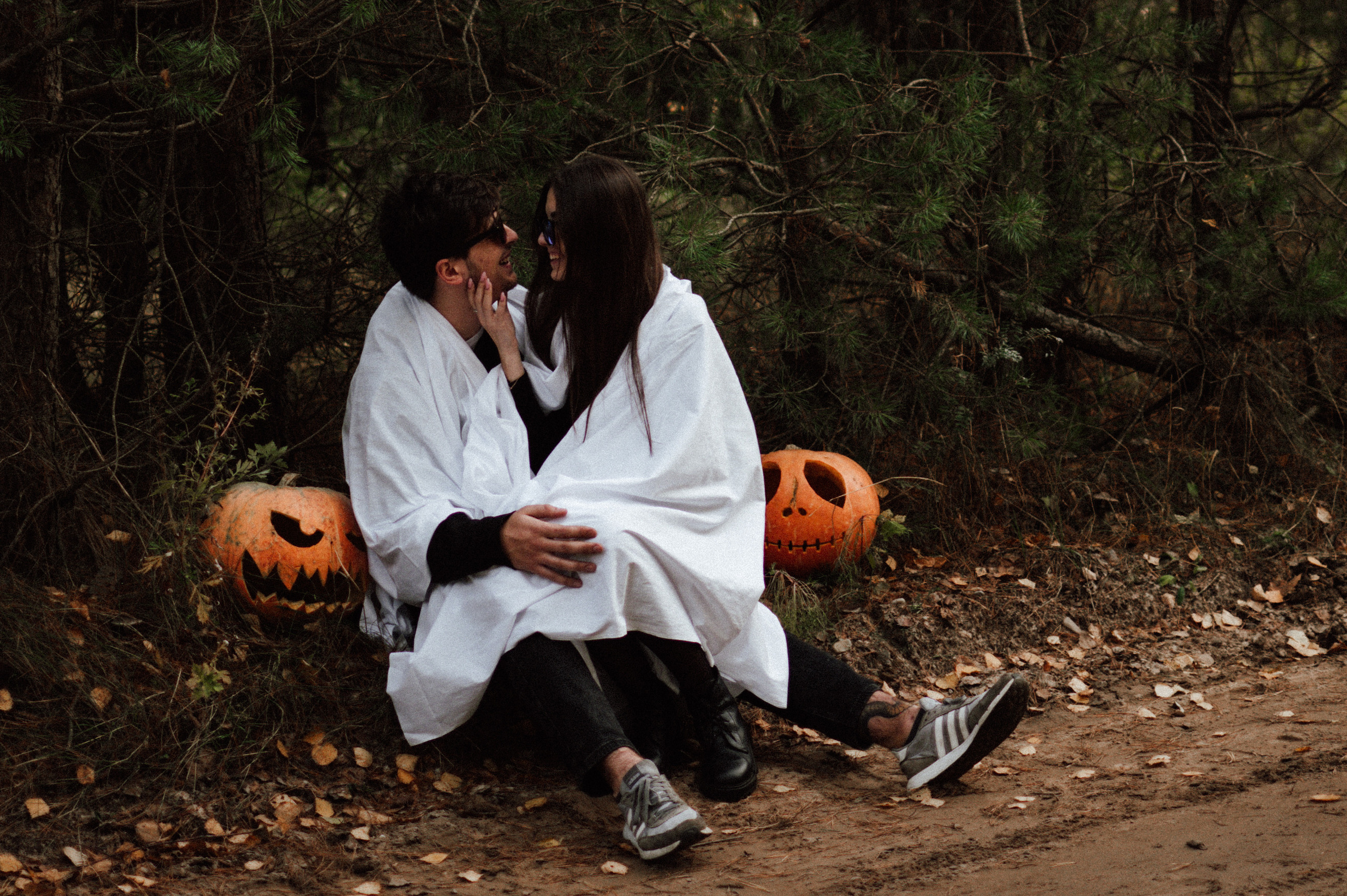 Творческая съемка к Hallowen с тыквами. Lifestyle фотограф в Жодино Ника Хруцкая