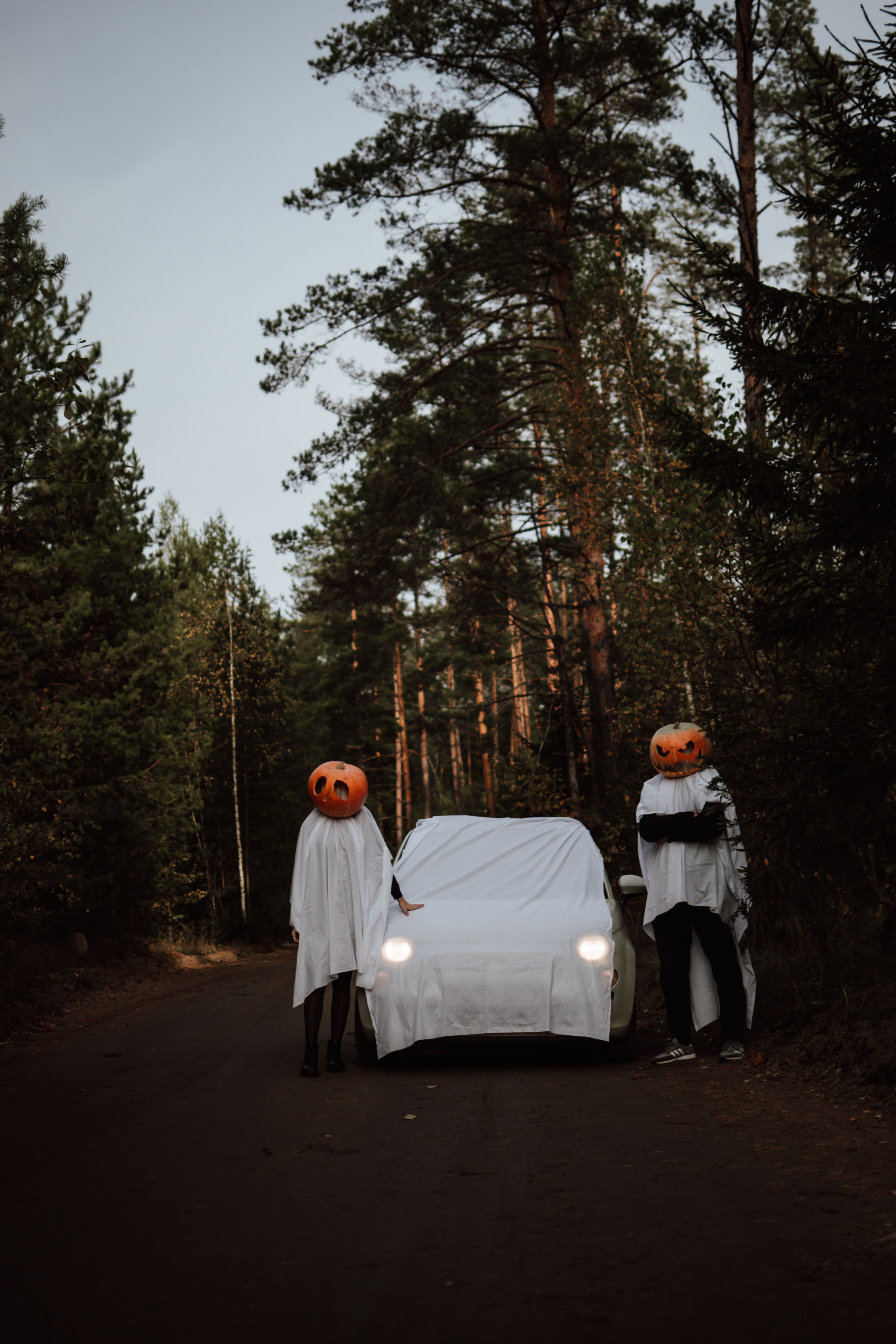 Творческая съемка к Hallowen с тыквами. Lifestyle фотограф в Жодино Ника Хруцкая