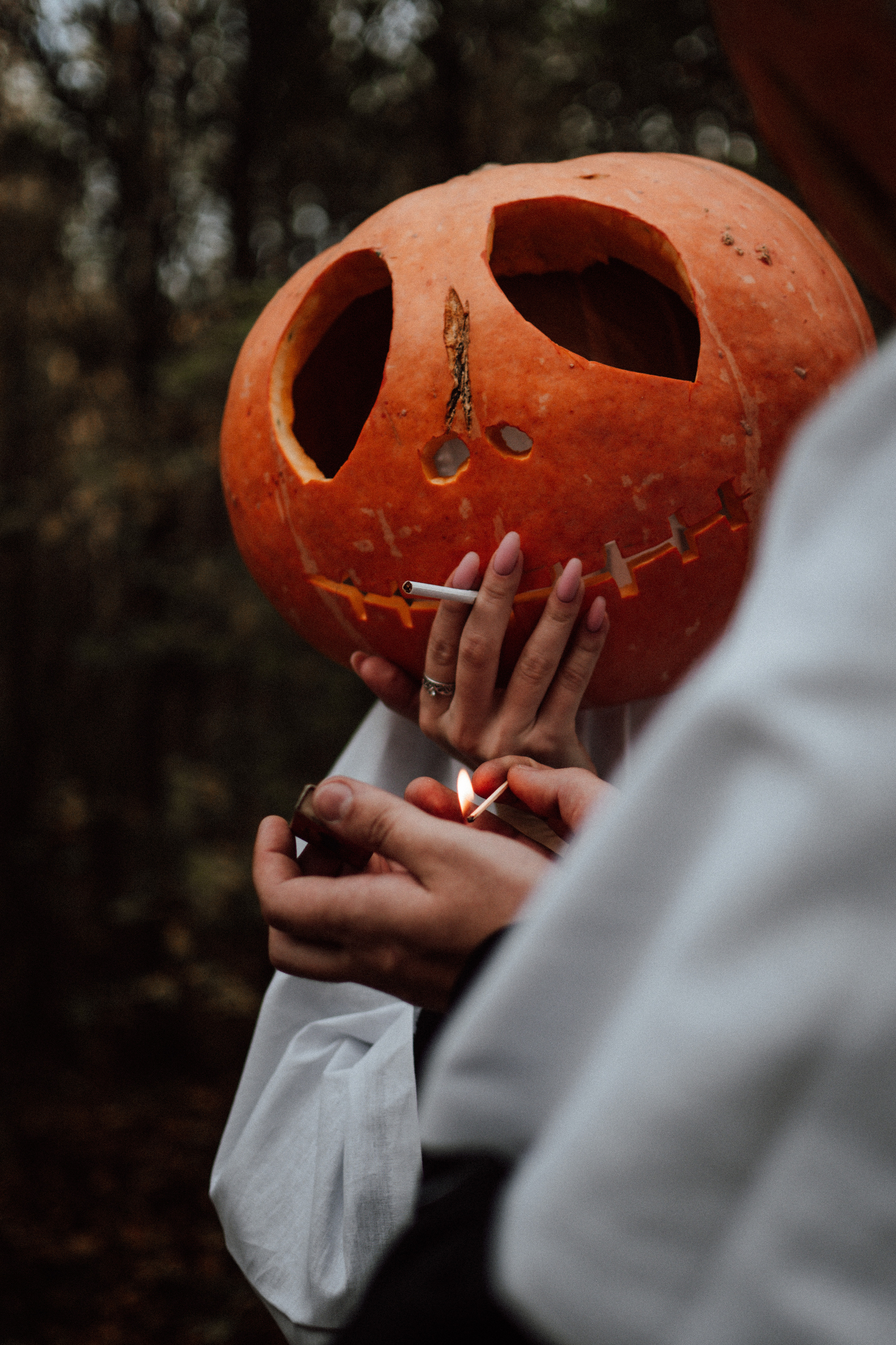 Творческая съемка к Hallowen с тыквами. Lifestyle фотограф в Жодино Ника Хруцкая