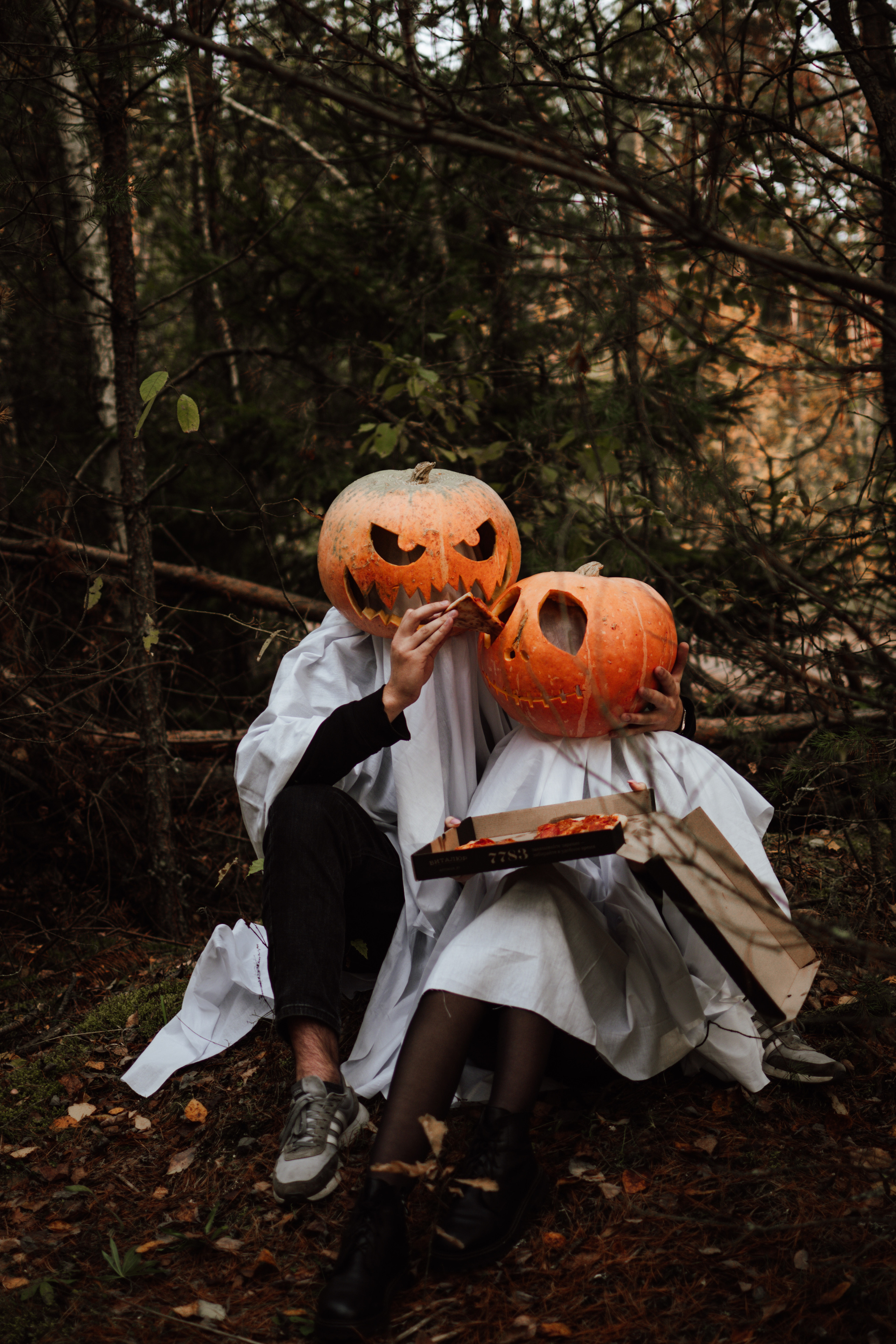 Творческая съемка к Hallowen с тыквами. Lifestyle фотограф в Жодино Ника Хруцкая