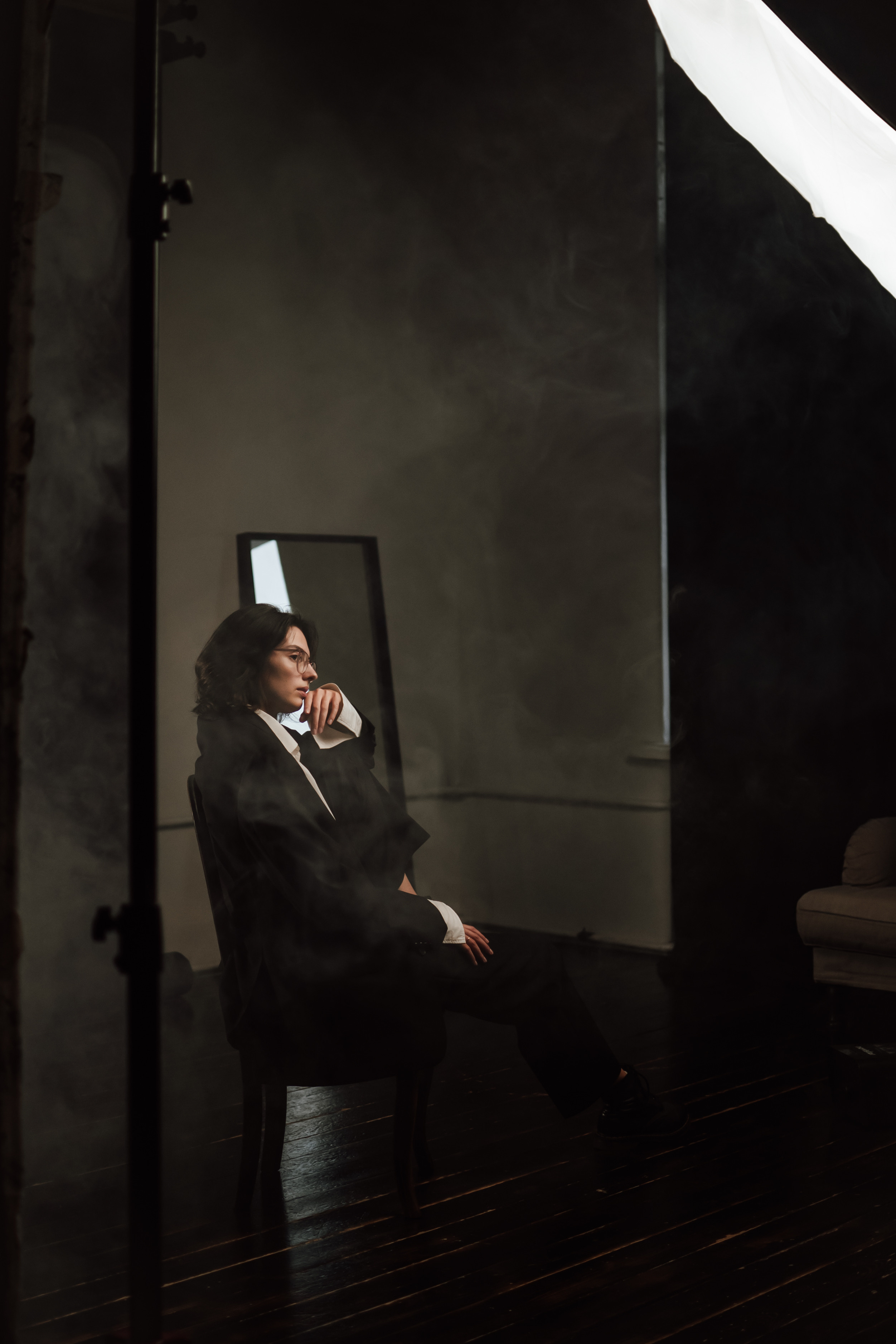 Студийная съемка с дым-машиной. Lifestyle фотограф в Жодино Ника Хруцкая