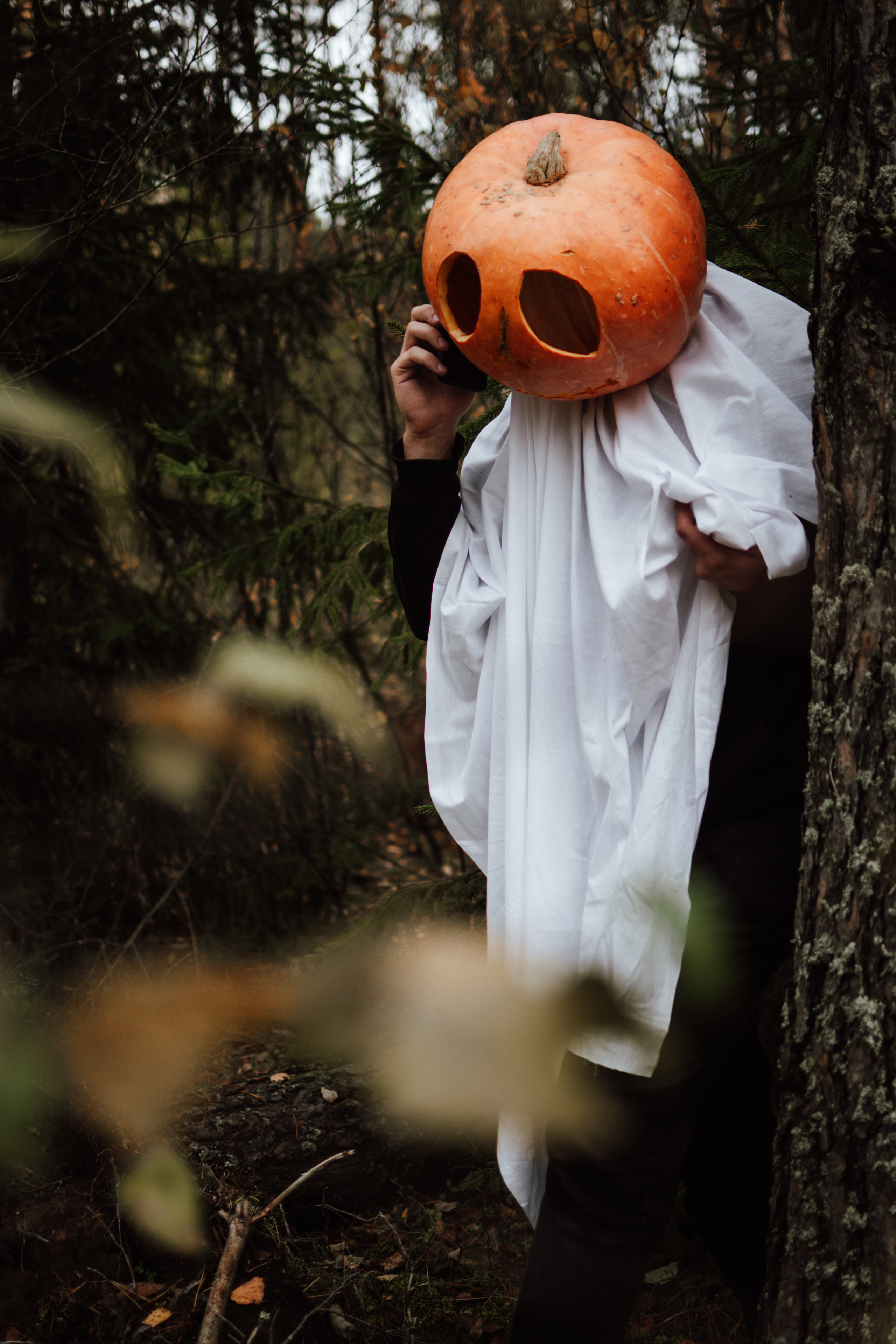 Творческая съемка к Hallowen с тыквами. Lifestyle фотограф в Жодино Ника Хруцкая