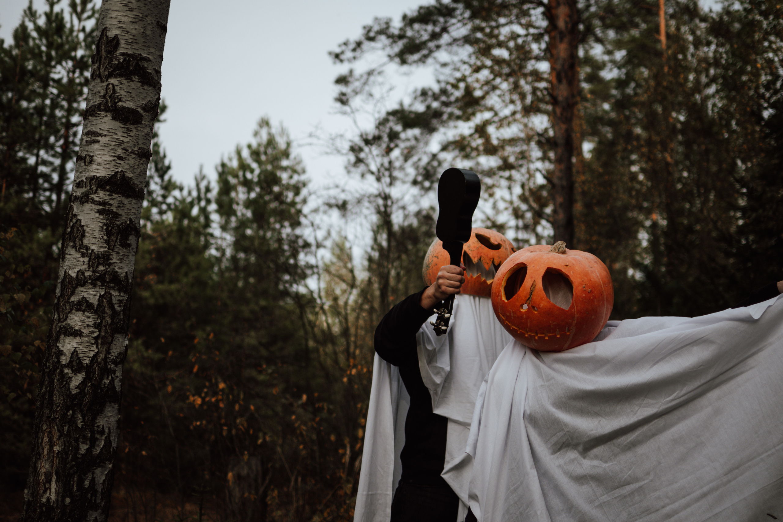 Творческая съемка к Hallowen с тыквами. Lifestyle фотограф в Жодино Ника Хруцкая