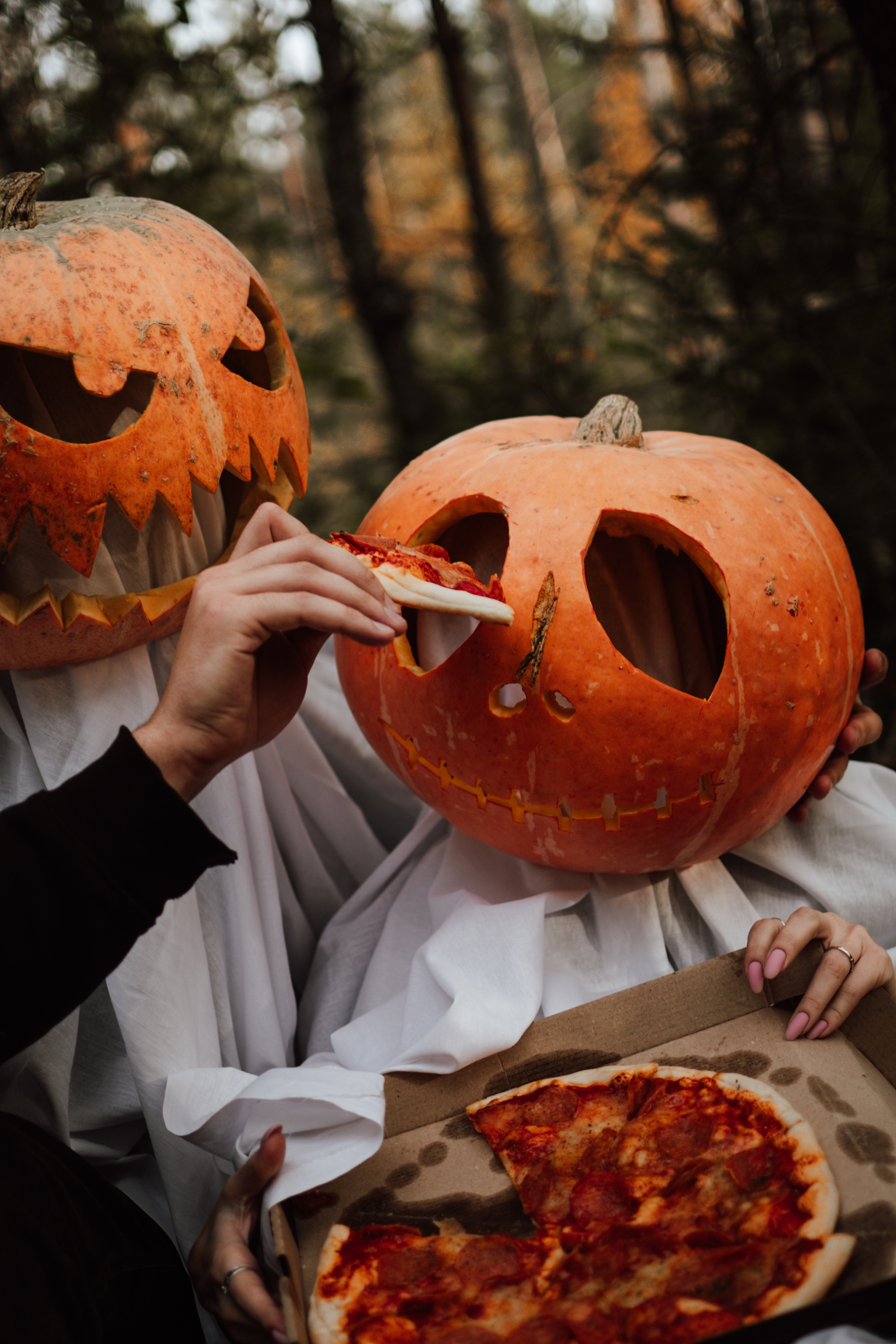 Творческая съемка к Hallowen с тыквами. Lifestyle фотограф в Жодино Ника Хруцкая