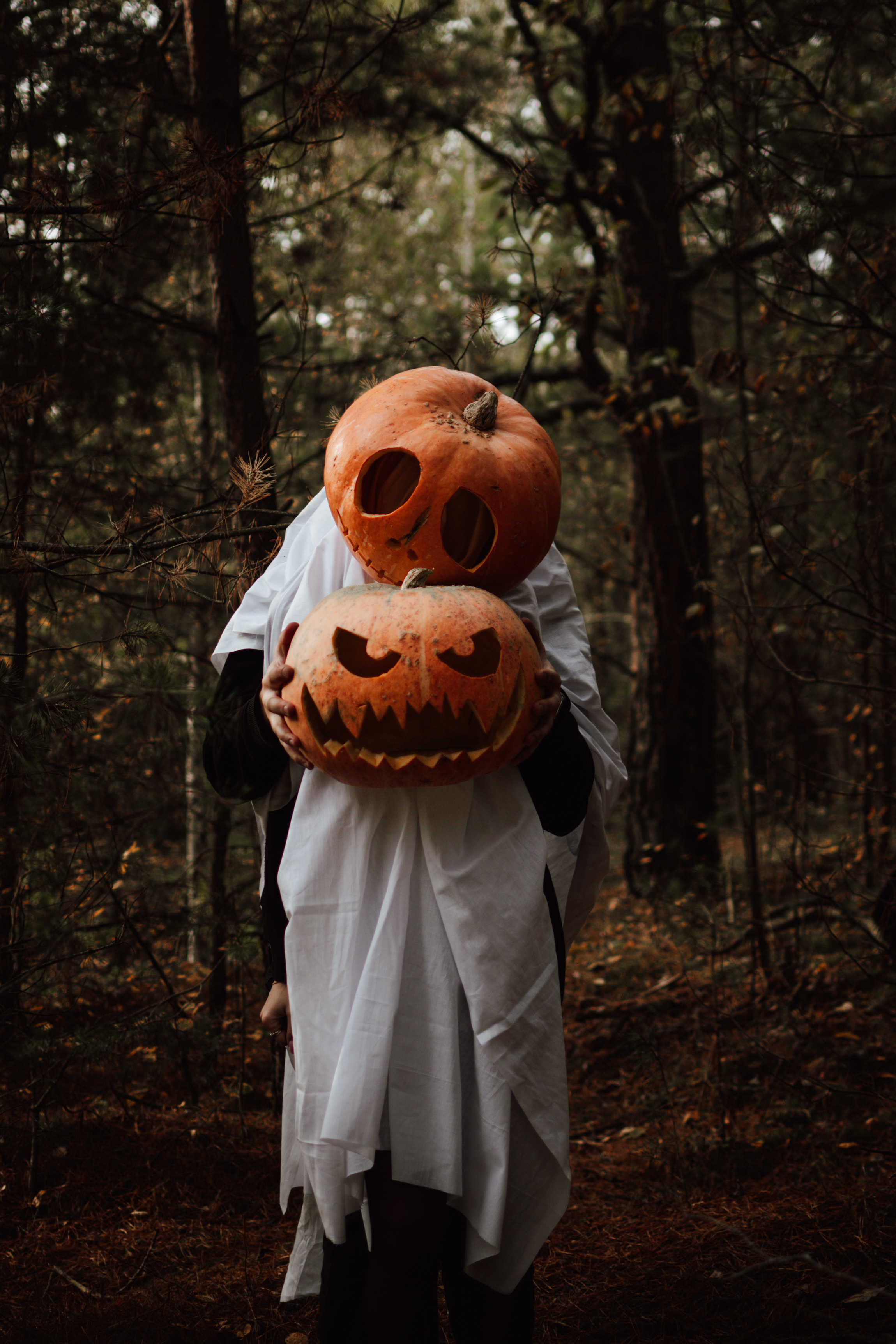 Творческая съемка к Hallowen с тыквами. Lifestyle фотограф в Жодино Ника Хруцкая