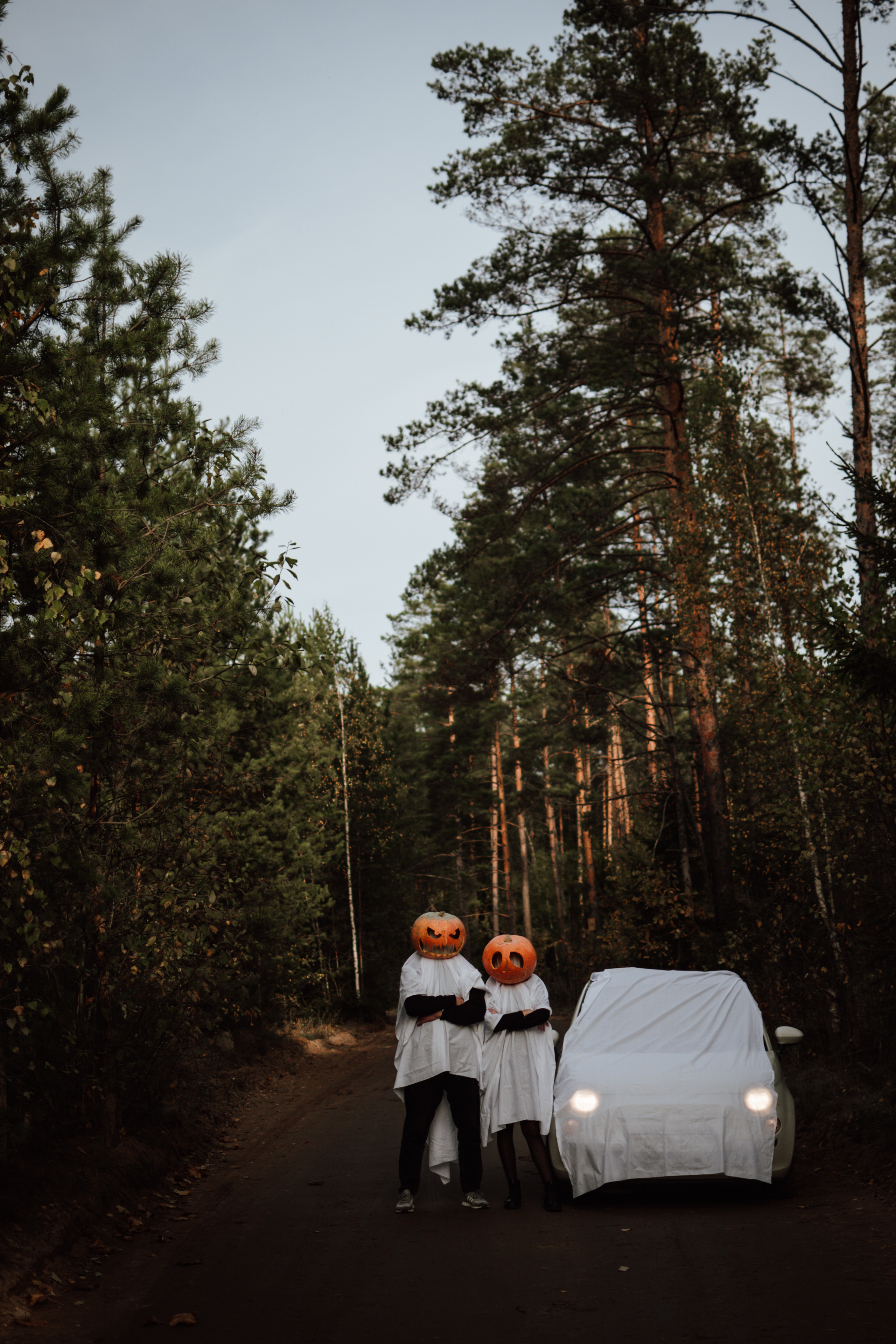 Творческая съемка к Hallowen с тыквами. Lifestyle фотограф в Жодино Ника Хруцкая