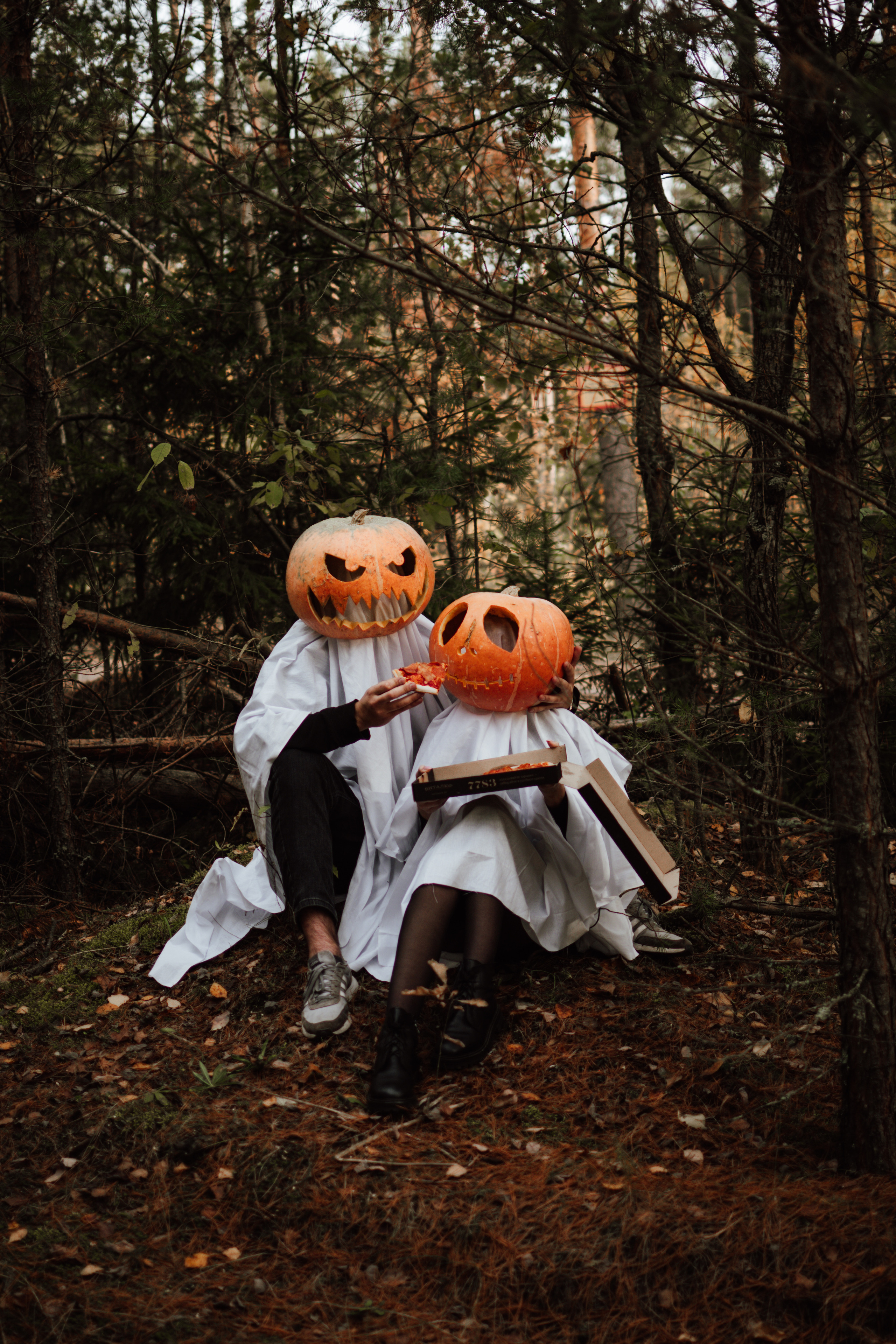 Творческая съемка к Hallowen с тыквами. Lifestyle фотограф в Жодино Ника Хруцкая