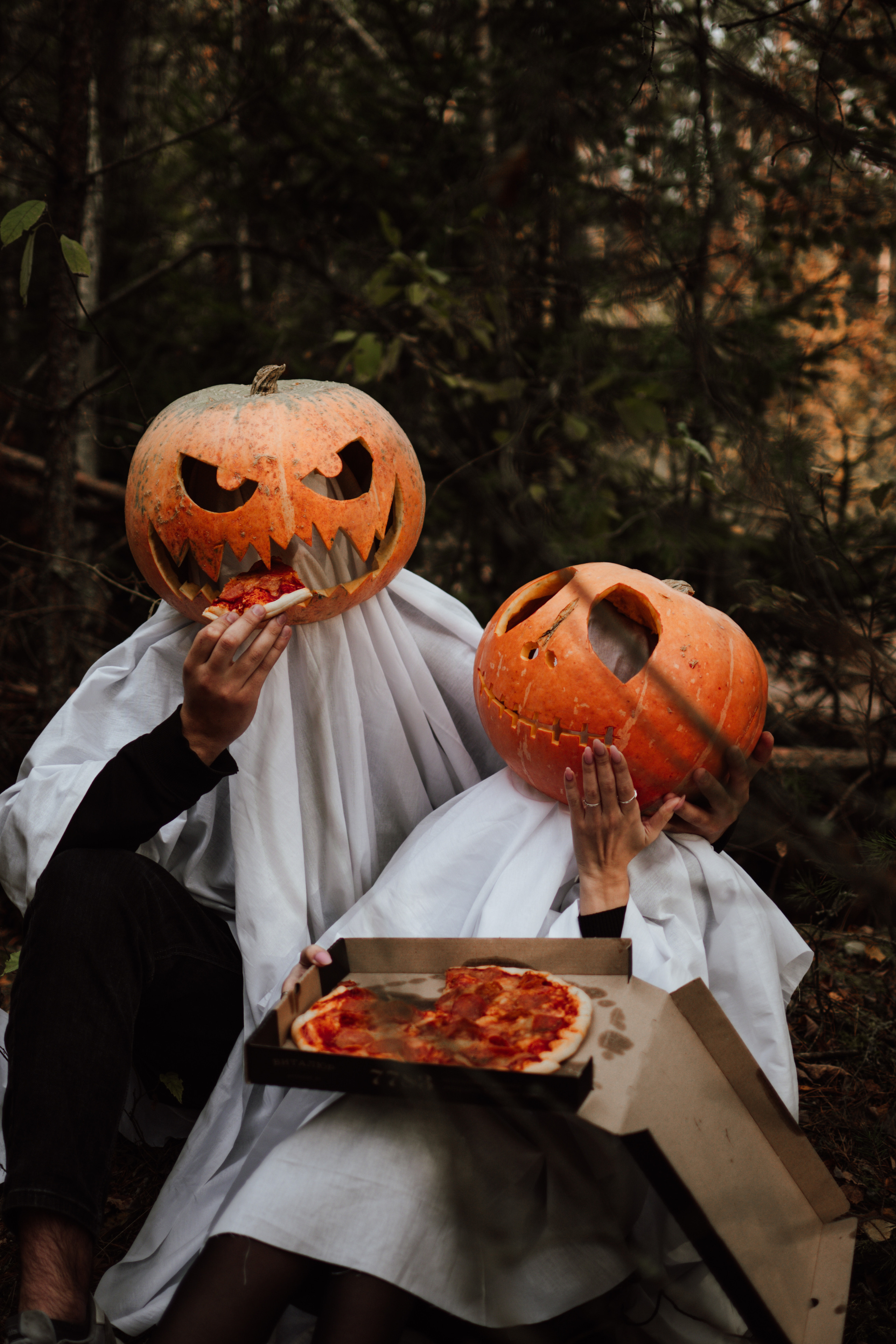 Творческая съемка к Hallowen с тыквами. Lifestyle фотограф в Жодино Ника Хруцкая