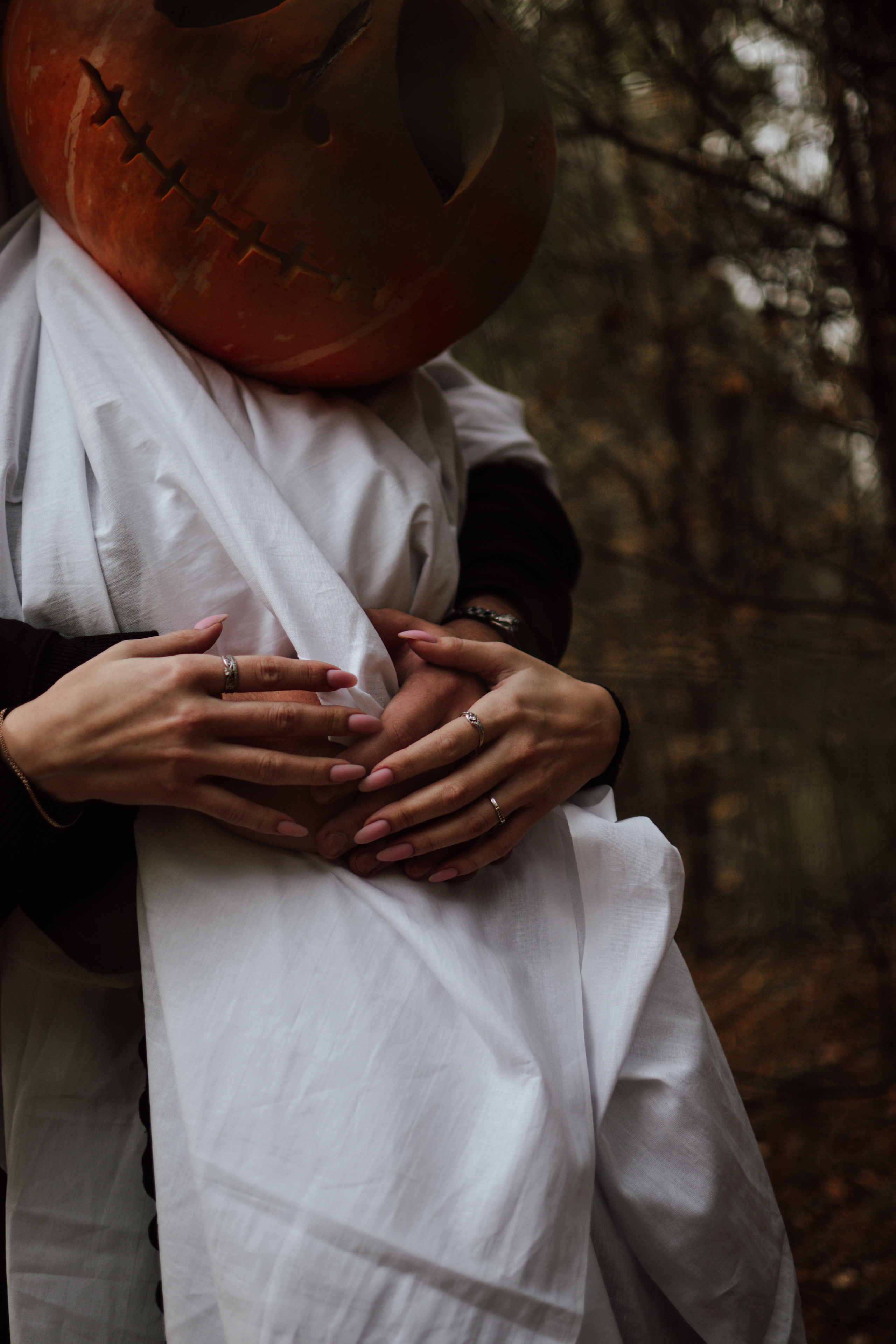 Творческая съемка к Hallowen с тыквами. Lifestyle фотограф в Жодино Ника Хруцкая