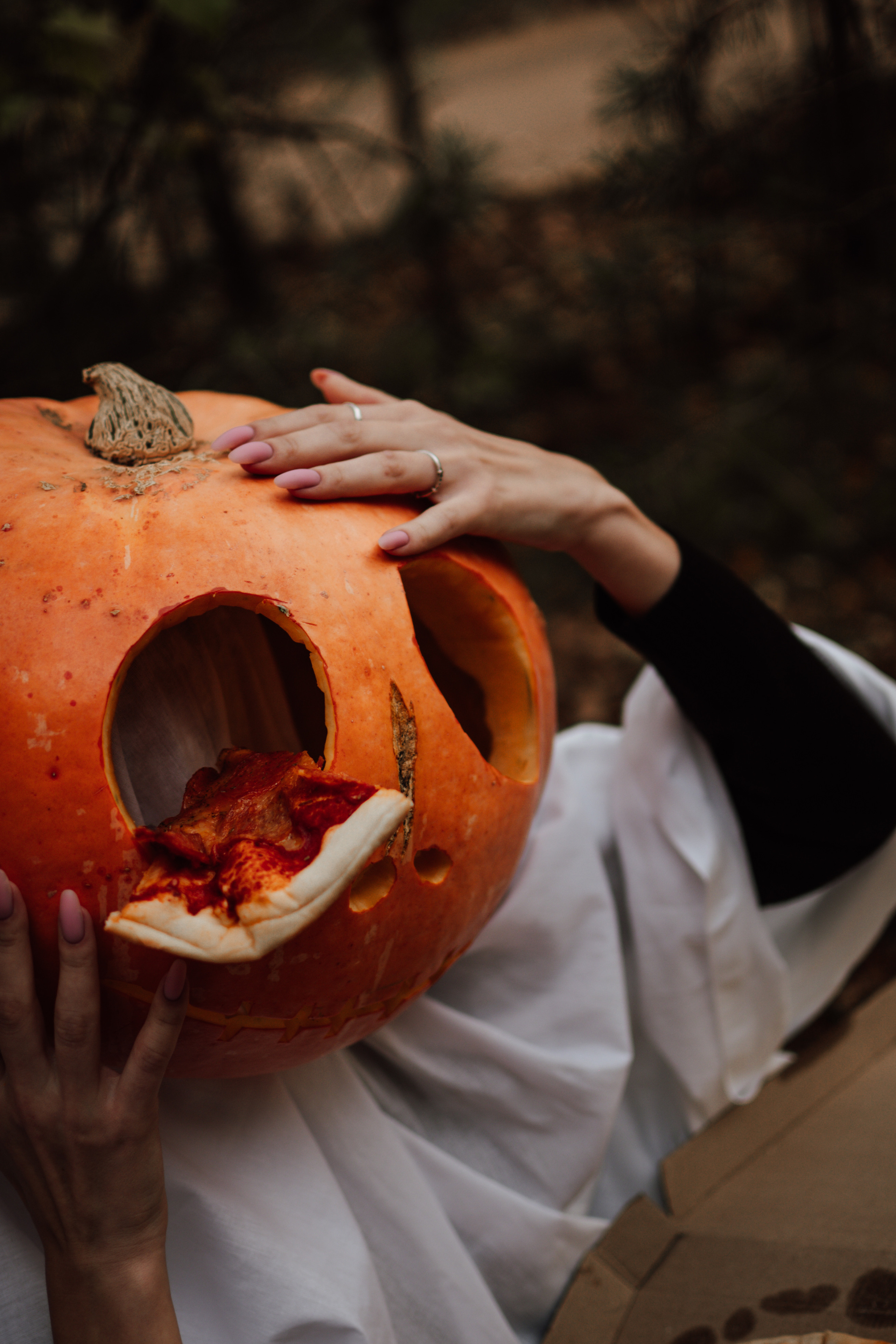 Творческая съемка к Hallowen с тыквами. Lifestyle фотограф в Жодино Ника Хруцкая