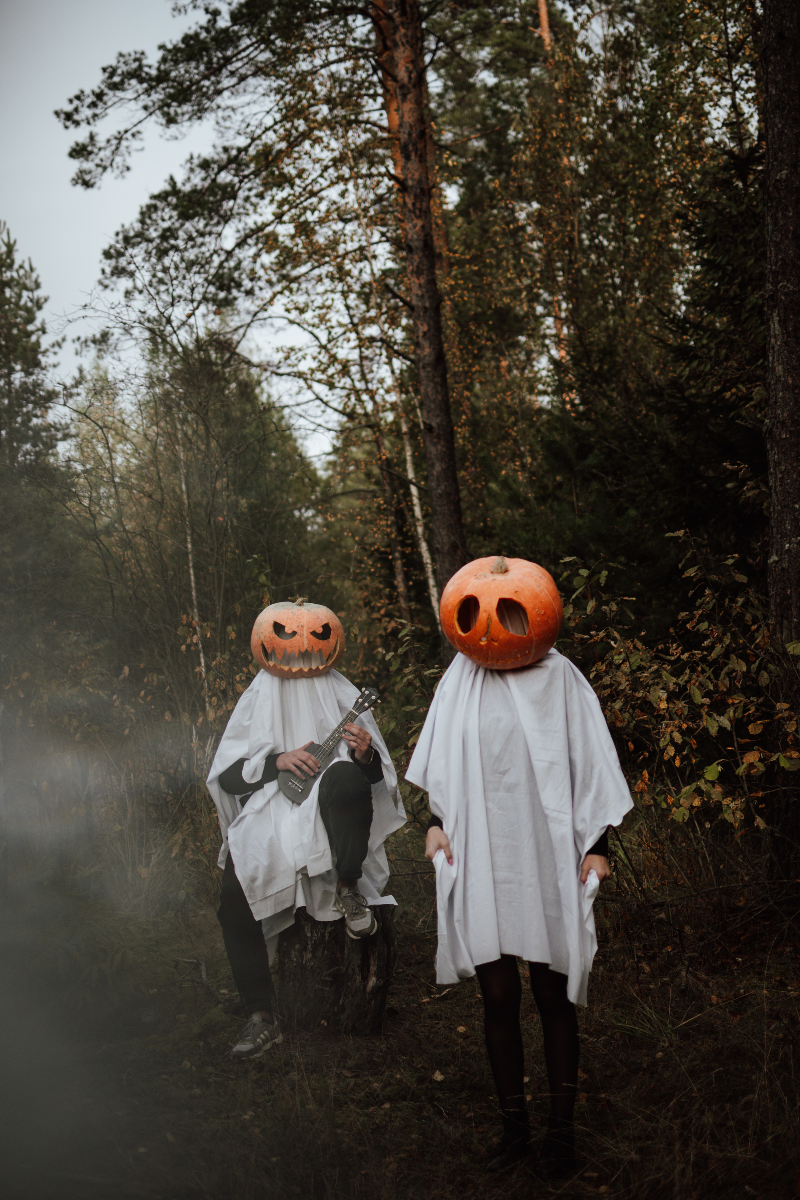 Творческая съемка к Hallowen с тыквами. Lifestyle фотограф в Жодино Ника Хруцкая