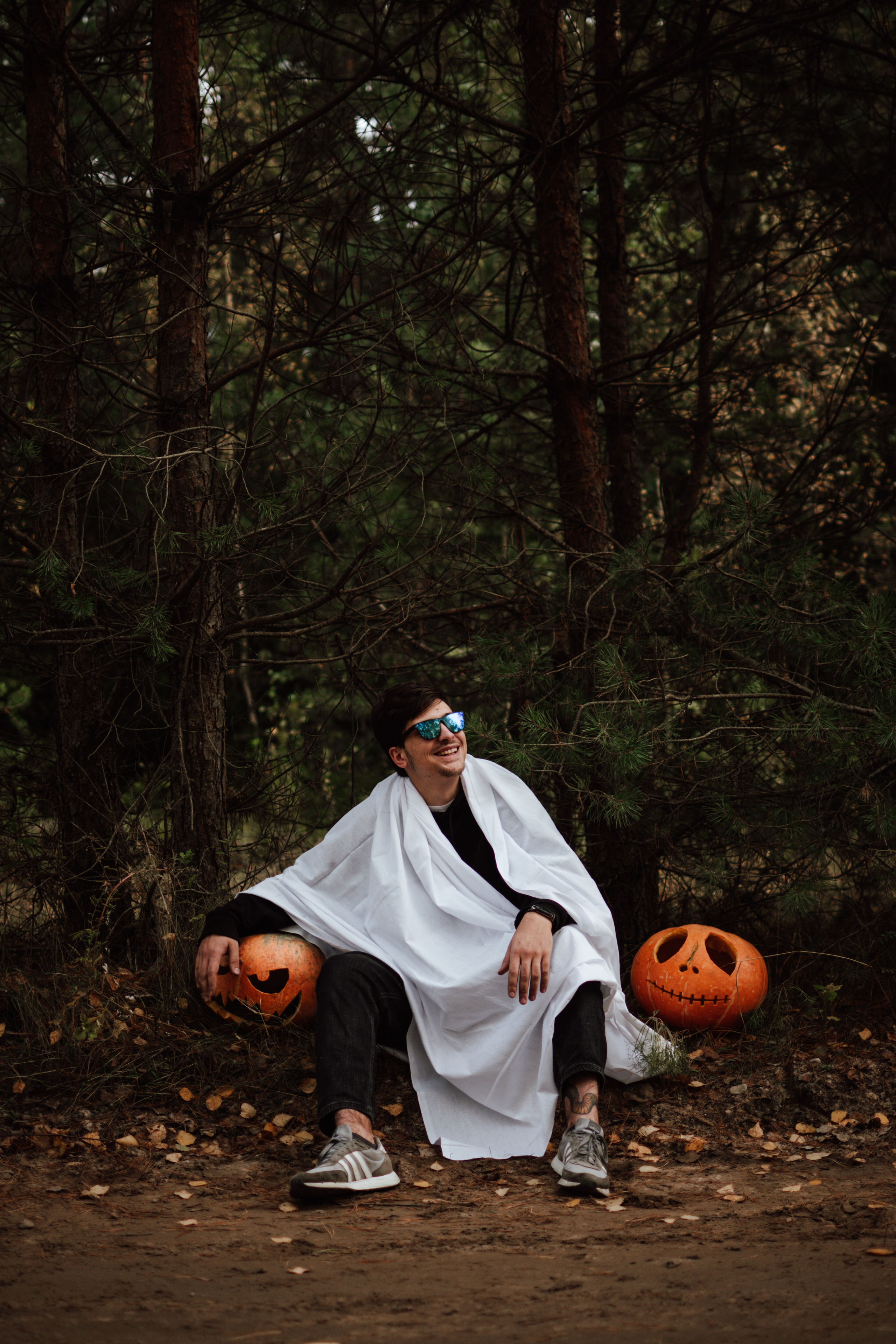 Творческая съемка к Hallowen с тыквами. Lifestyle фотограф в Жодино Ника Хруцкая