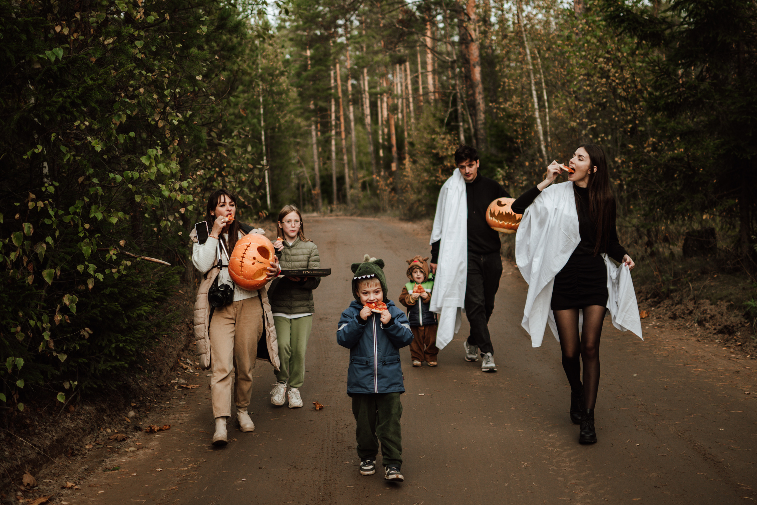 Творческая съемка к Hallowen с тыквами. Lifestyle фотограф в Жодино Ника Хруцкая