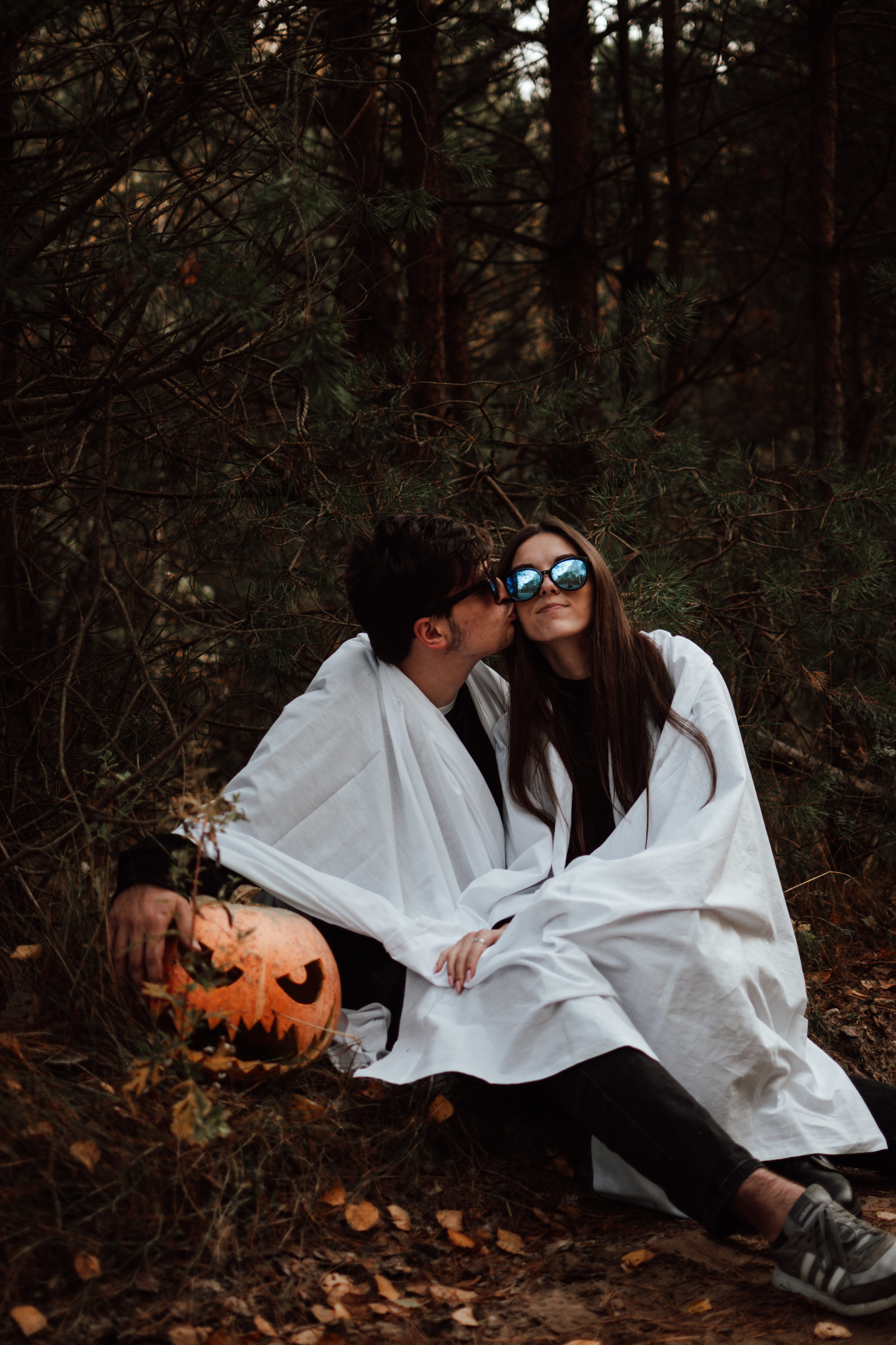 Творческая съемка к Hallowen с тыквами. Lifestyle фотограф в Жодино Ника Хруцкая