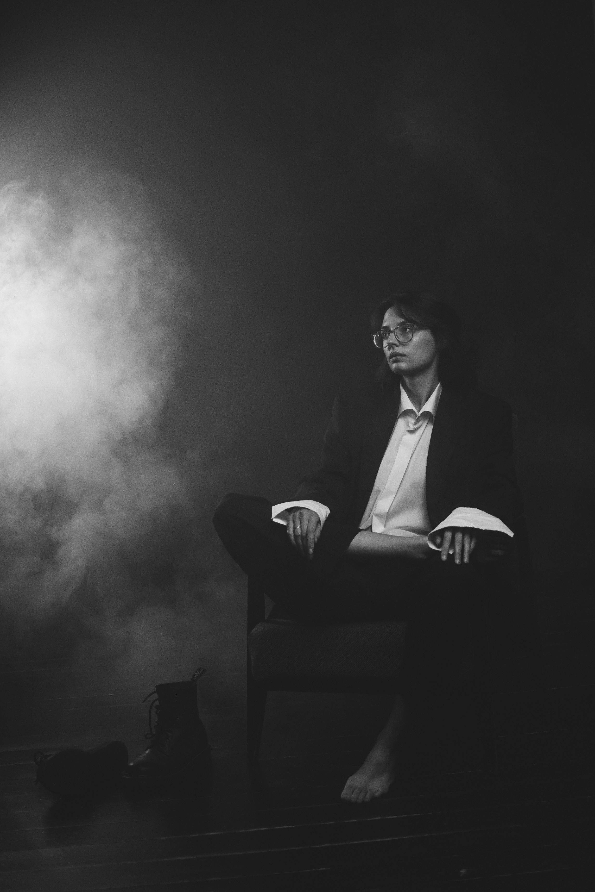 Студийная съемка с дым-машиной. Lifestyle фотограф в Жодино Ника Хруцкая