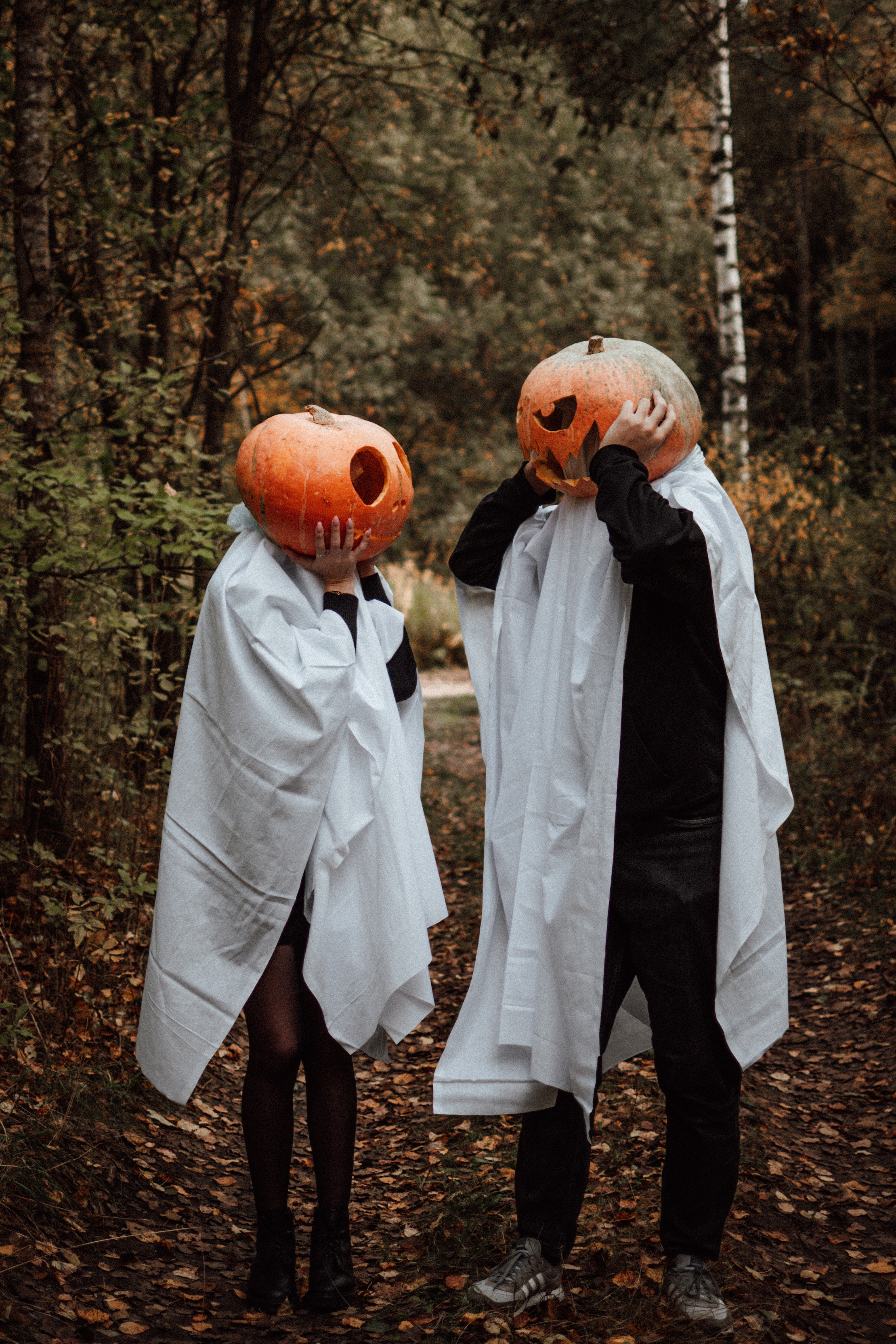Творческая съемка к Hallowen с тыквами. Lifestyle фотограф в Жодино Ника Хруцкая