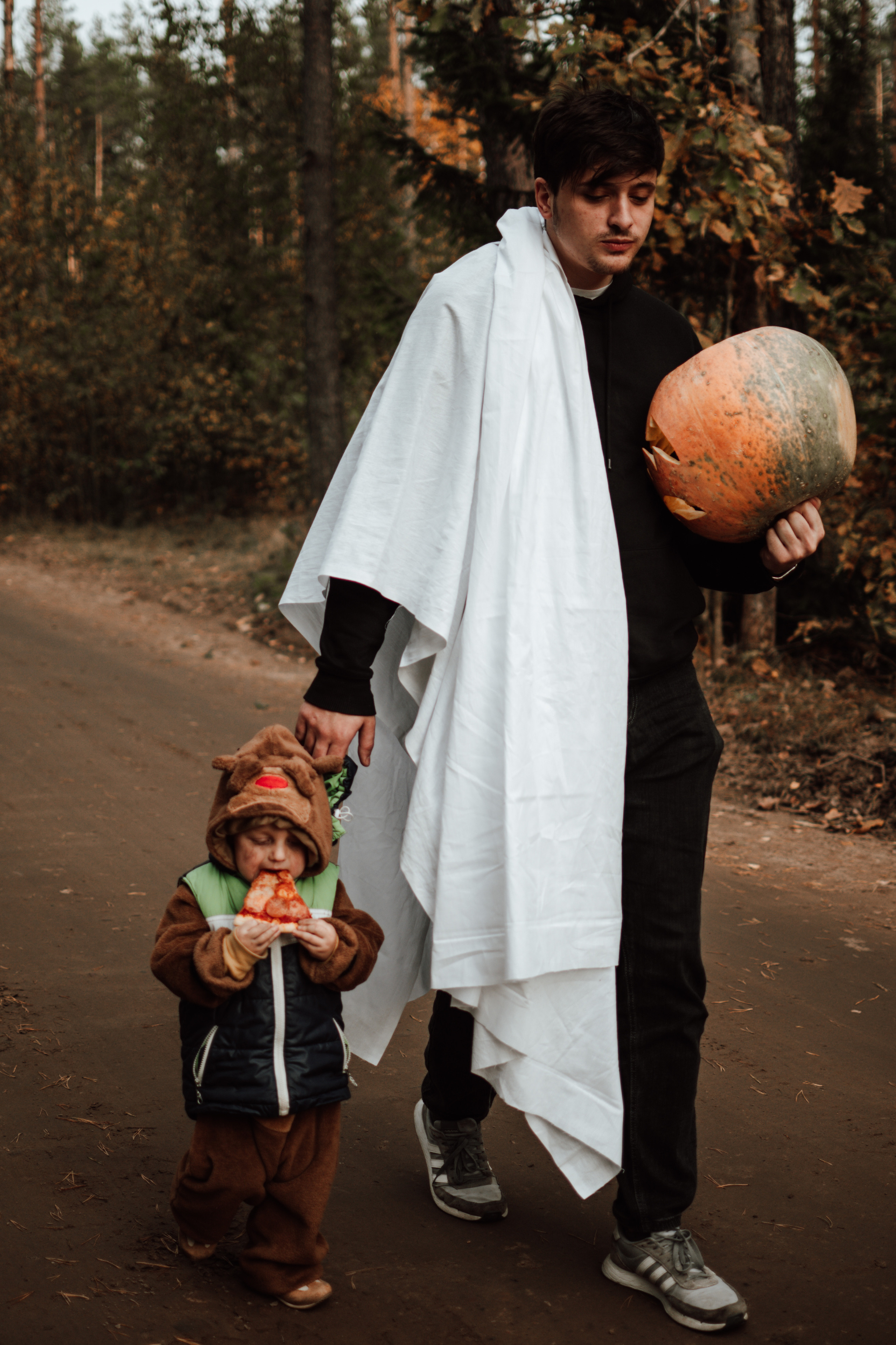 Творческая съемка к Hallowen с тыквами. Lifestyle фотограф в Жодино Ника Хруцкая