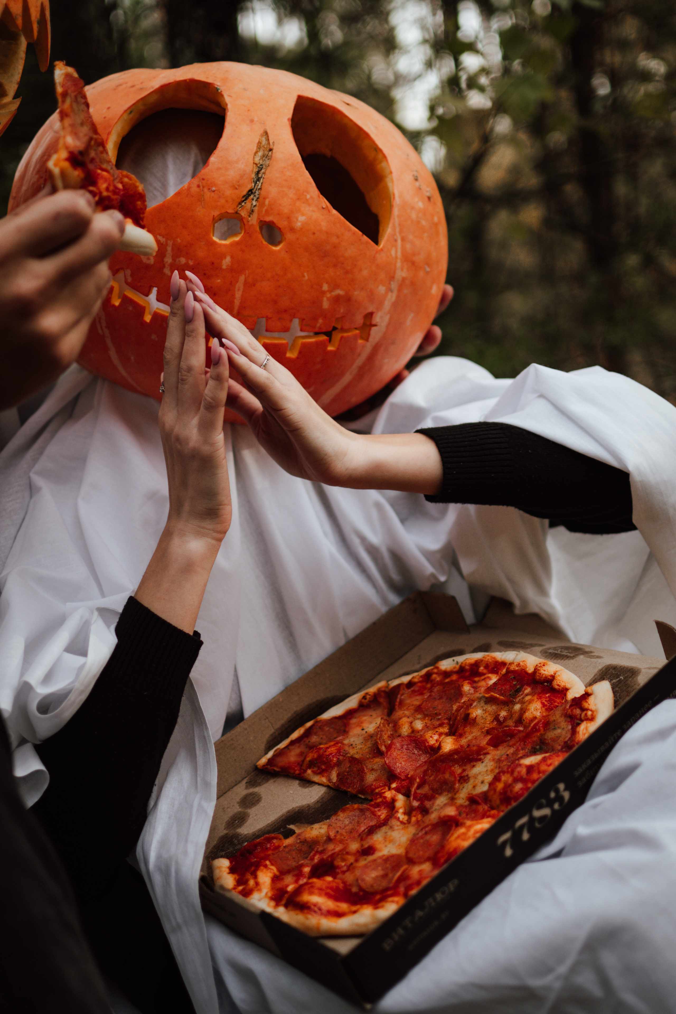 Творческая съемка к Hallowen с тыквами. Lifestyle фотограф в Жодино Ника Хруцкая