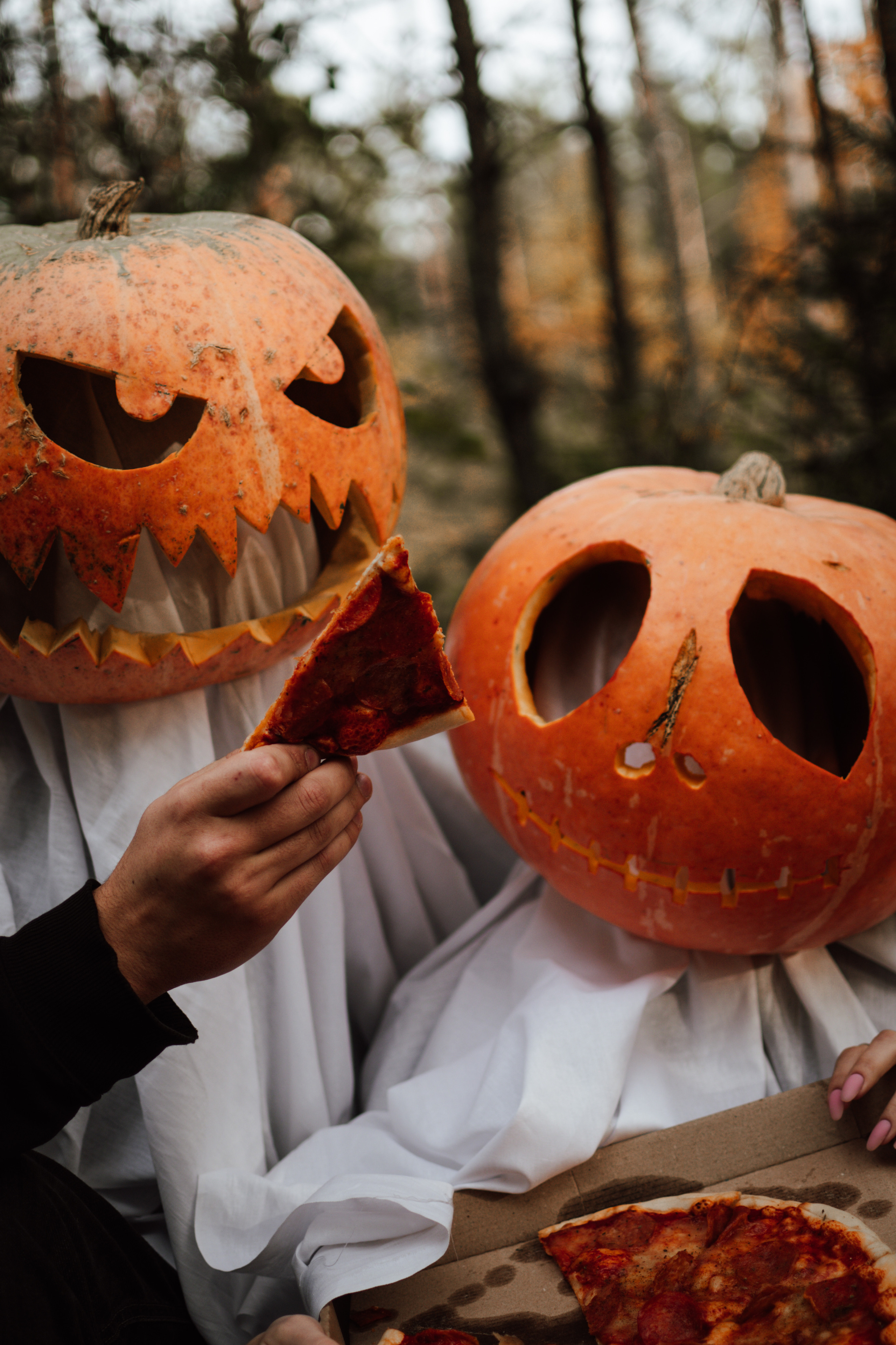 Творческая съемка к Hallowen с тыквами. Lifestyle фотограф в Жодино Ника Хруцкая