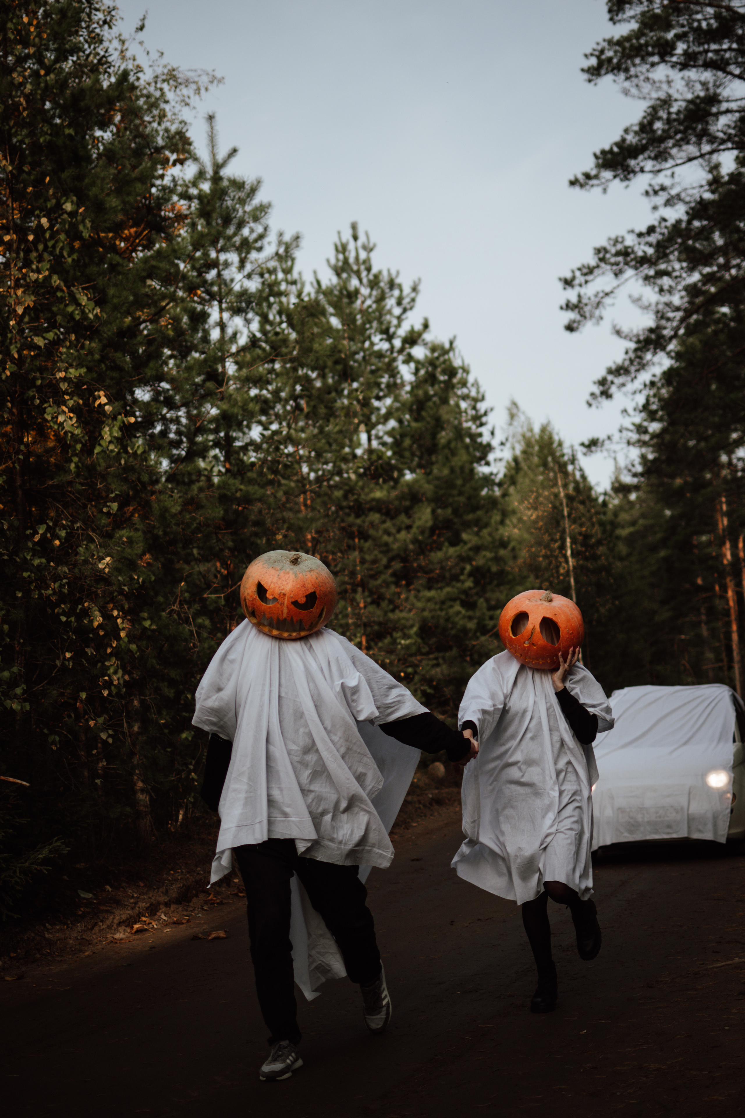 Творческая съемка к Hallowen с тыквами. Lifestyle фотограф в Жодино Ника Хруцкая