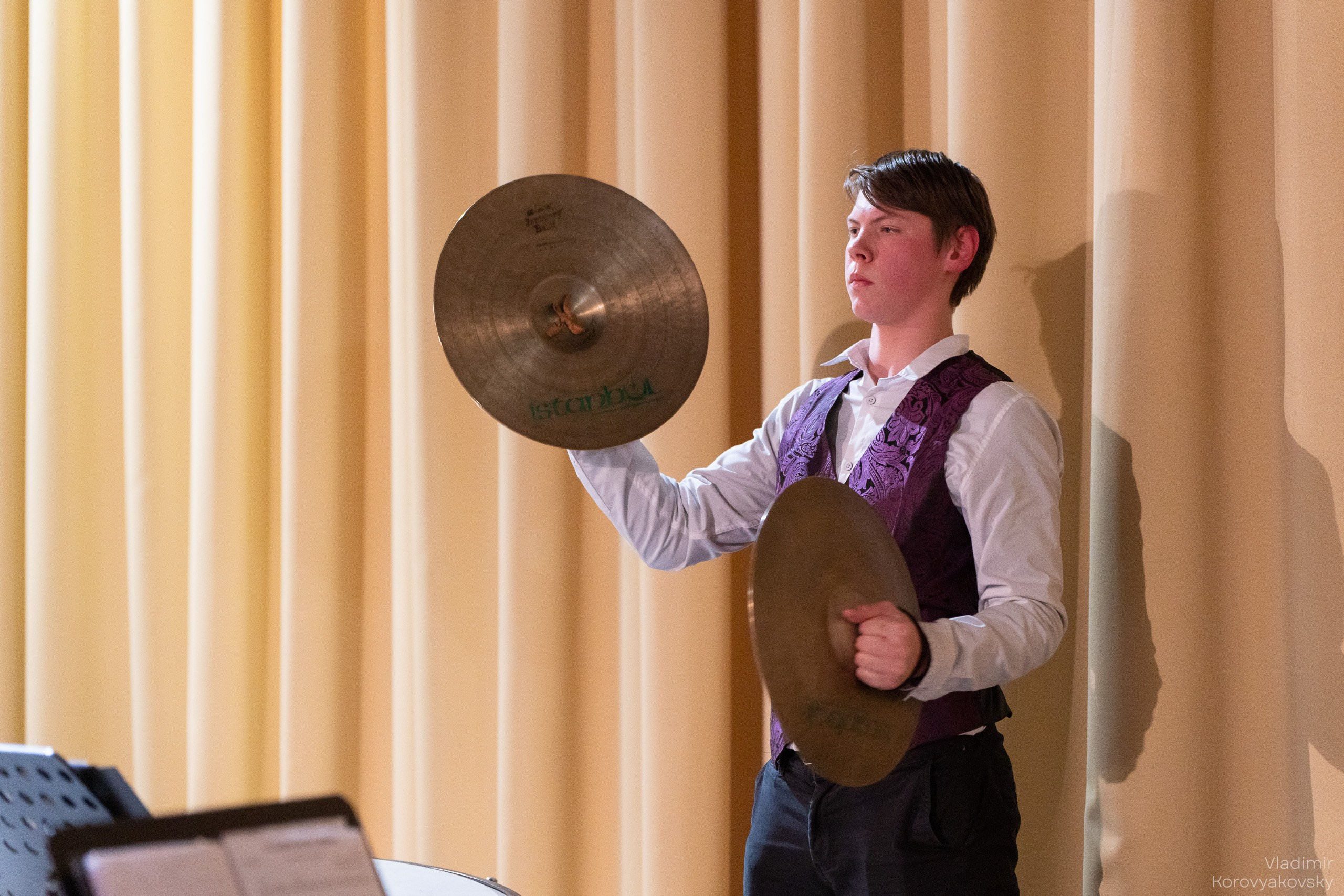 Концерт Духового оркестра ЦГИ ко Дню защитника Отечества. Фотограф Владимир Коровяковский