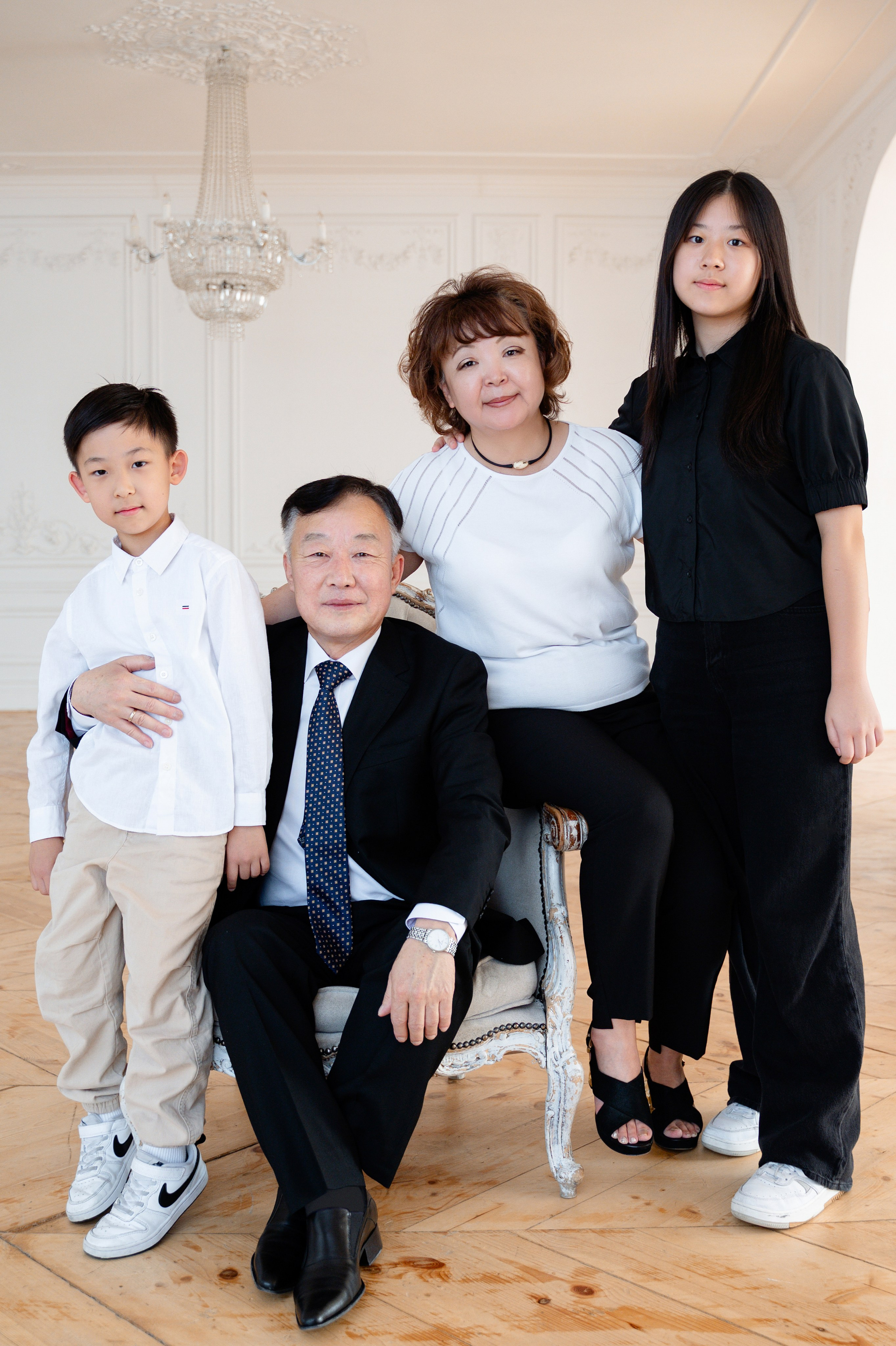 Фотосессия корейской семьи. Фотограф Юлия Кондратьева