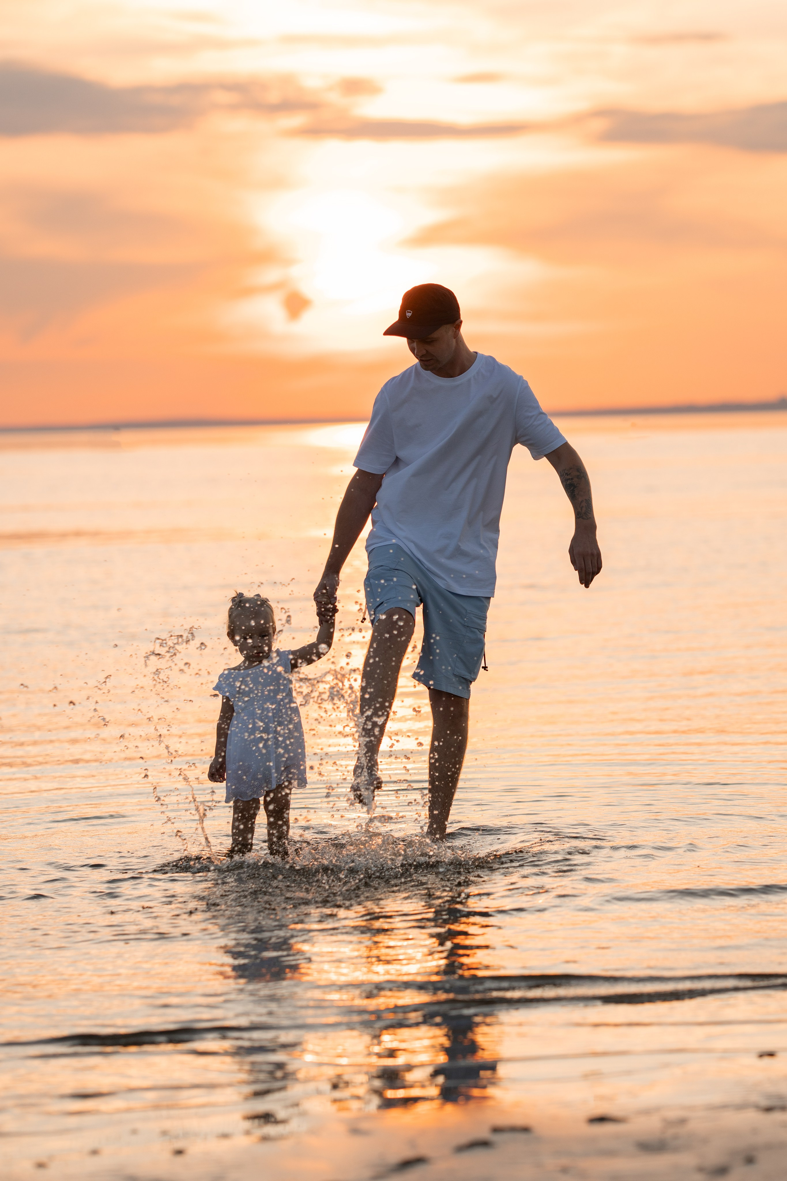 Семья Елизаветы на закате. Семейный и портретный фотограф в Санкт-Петербурге Татьяна Гримоть