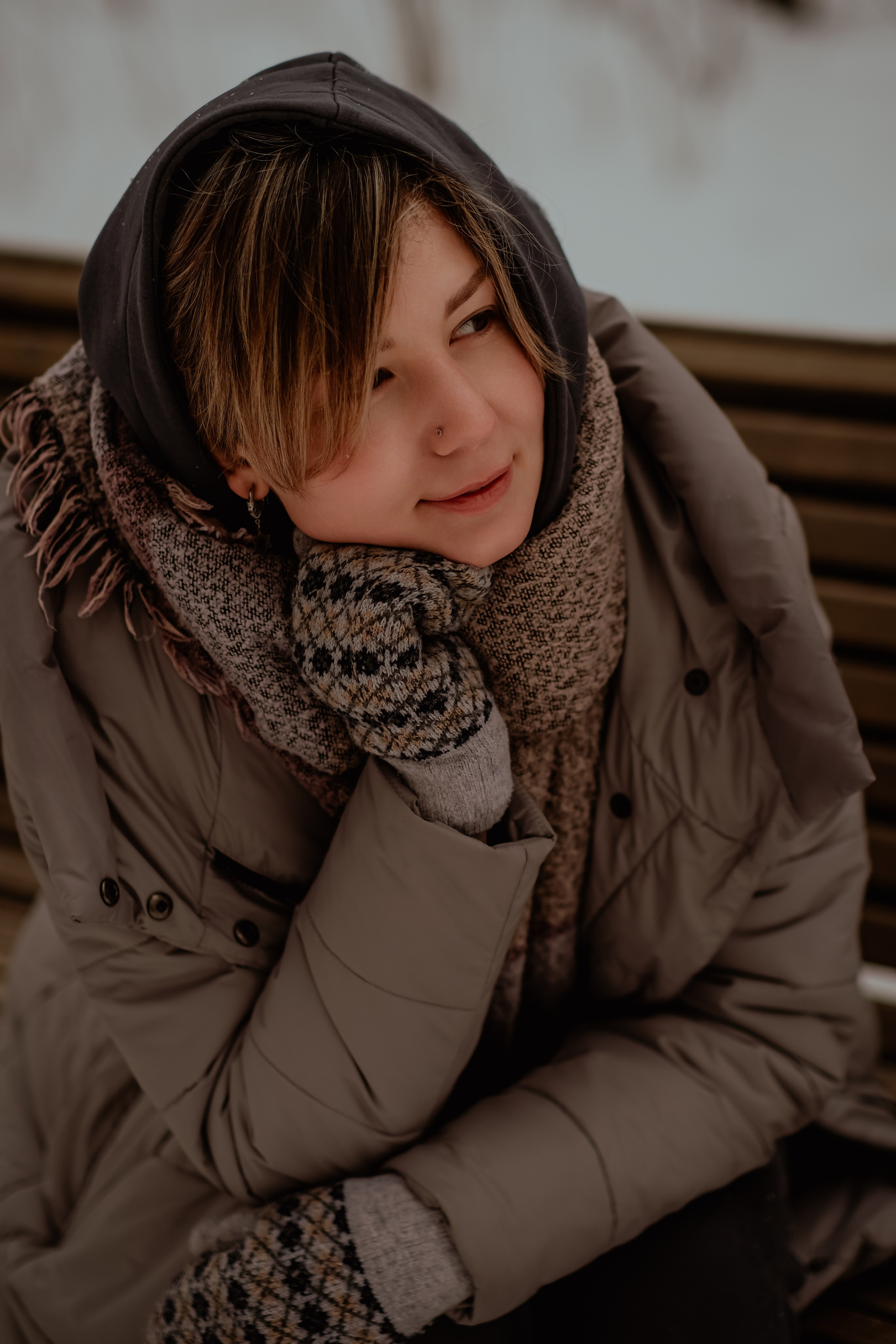 Зимняя прогулка. Свадебный фотограф Челябинск