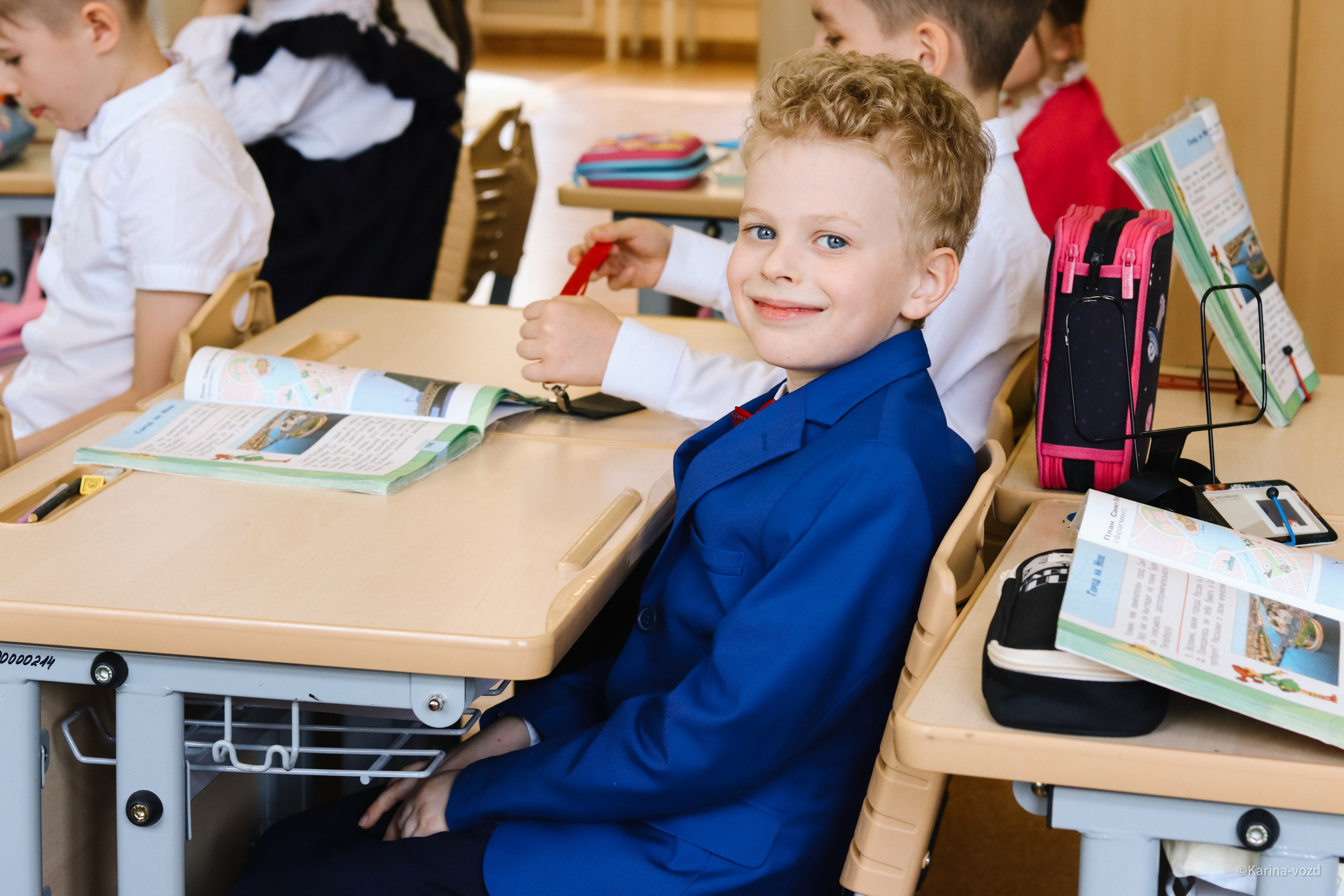 Один день из жизни младшеклассников. Репортажный фотограф в Москве и Зеленограде Karina-vozd
