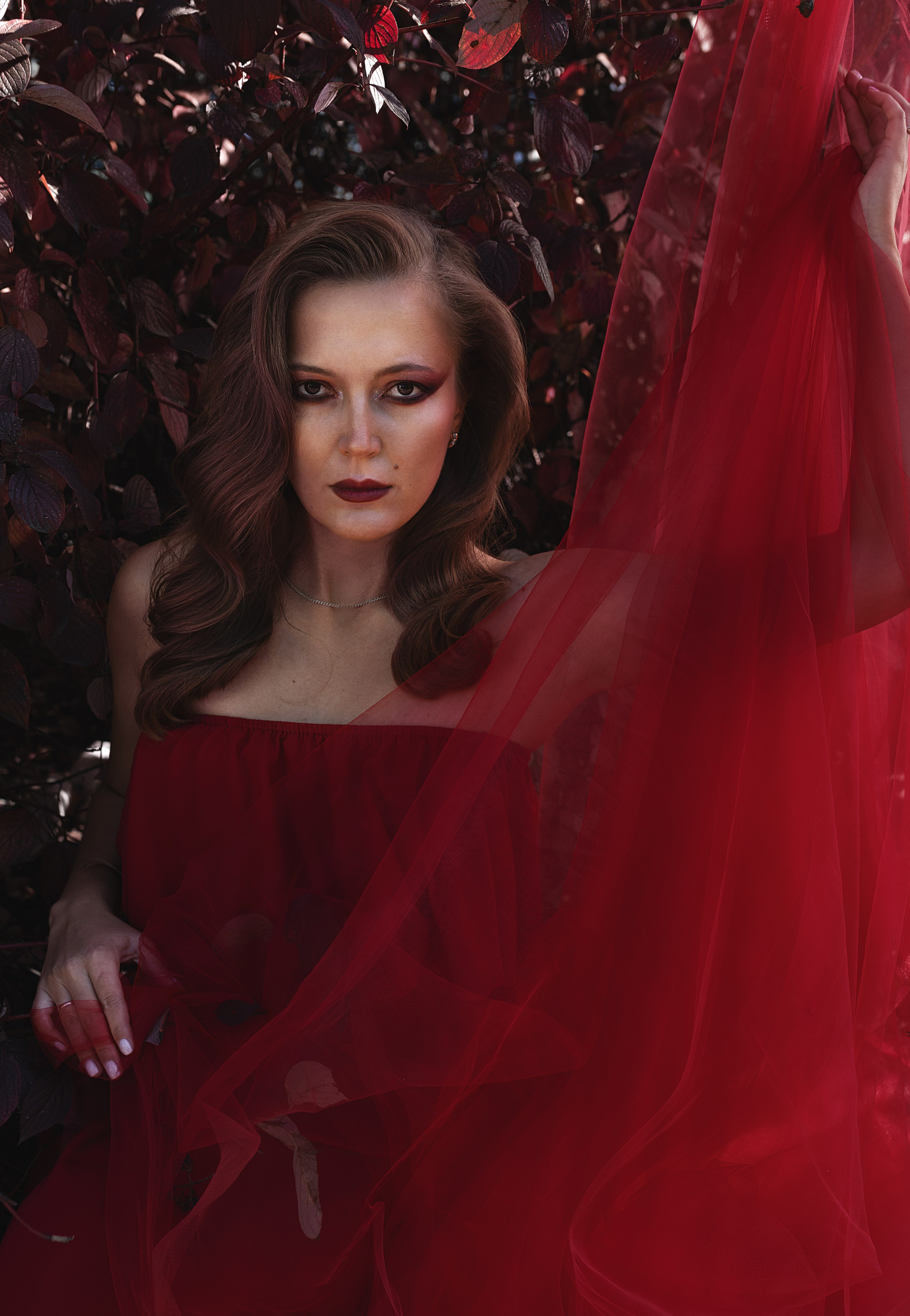 Red garden. Портретный фотограф Кристина Лукьянова