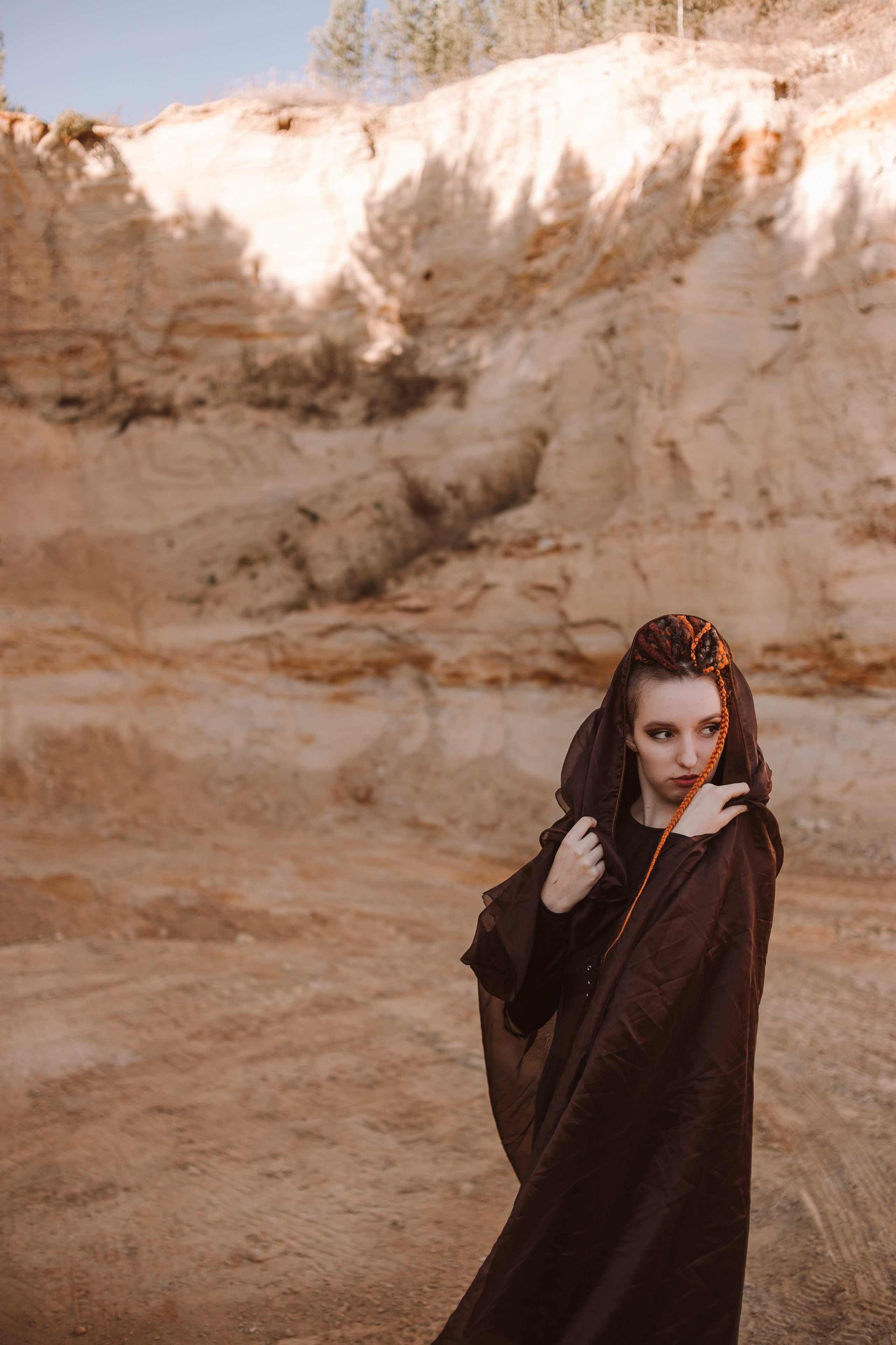 Марина. Песчаный карьер. Фотограф Регина Крикунова г. Красноярск