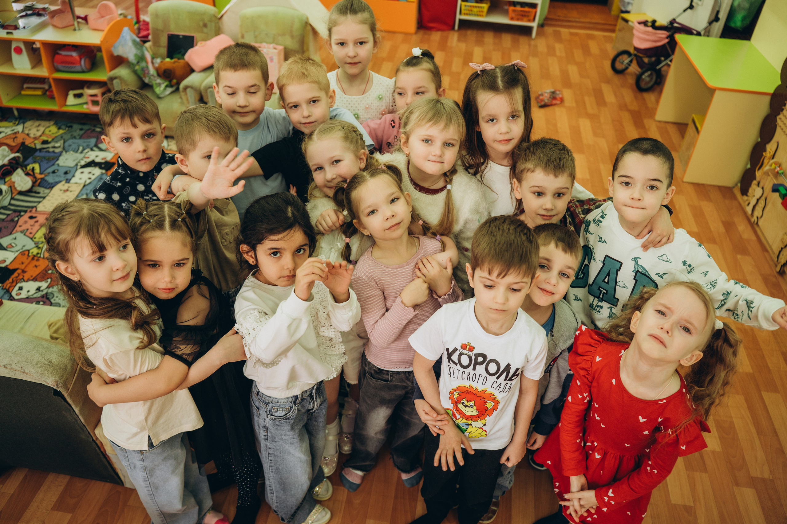 Репортаж в саду. Семейный фотограф • Домашние съемки в Нижнем Новгороде