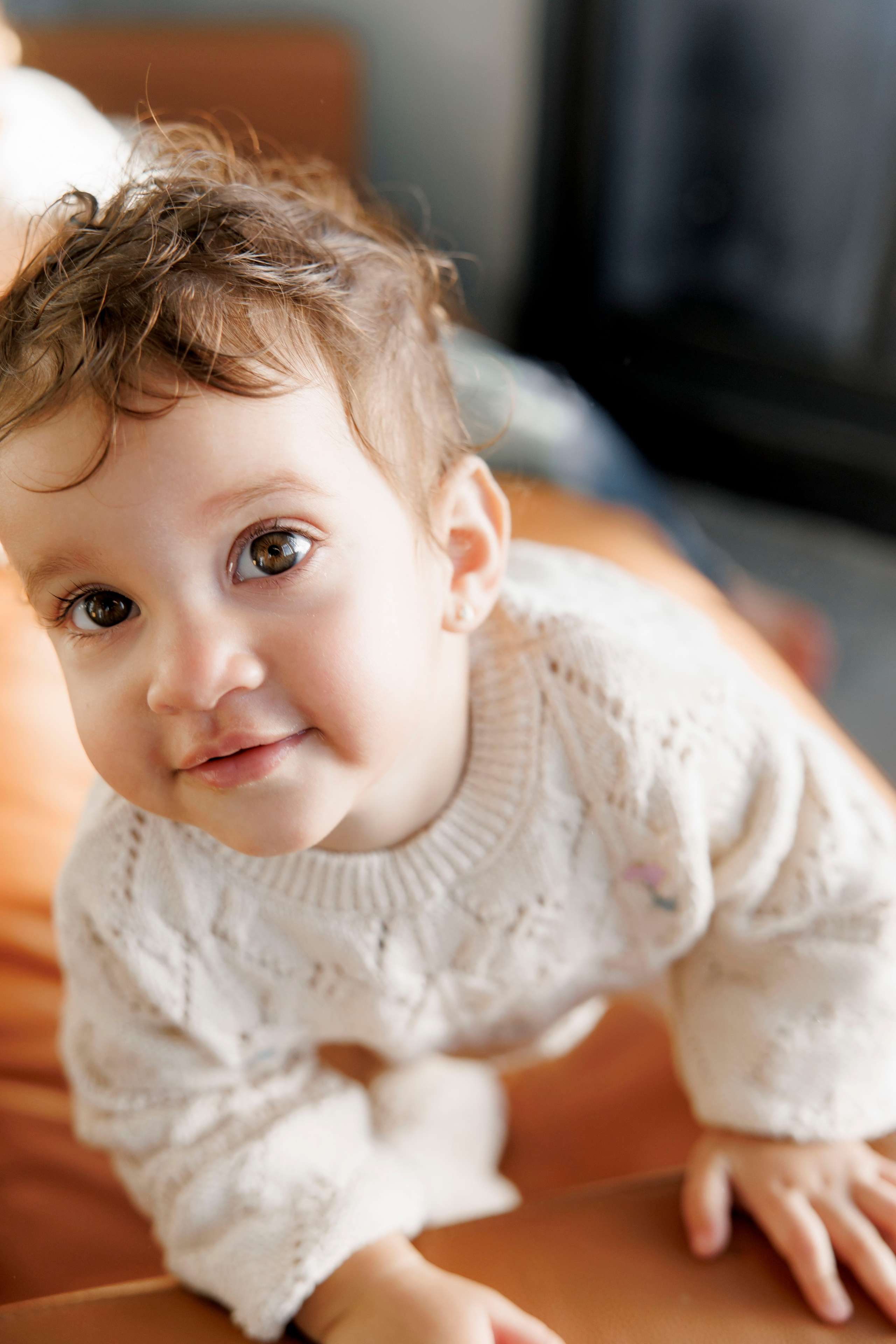 One year old inside the studio (Tel Aviv). Главная