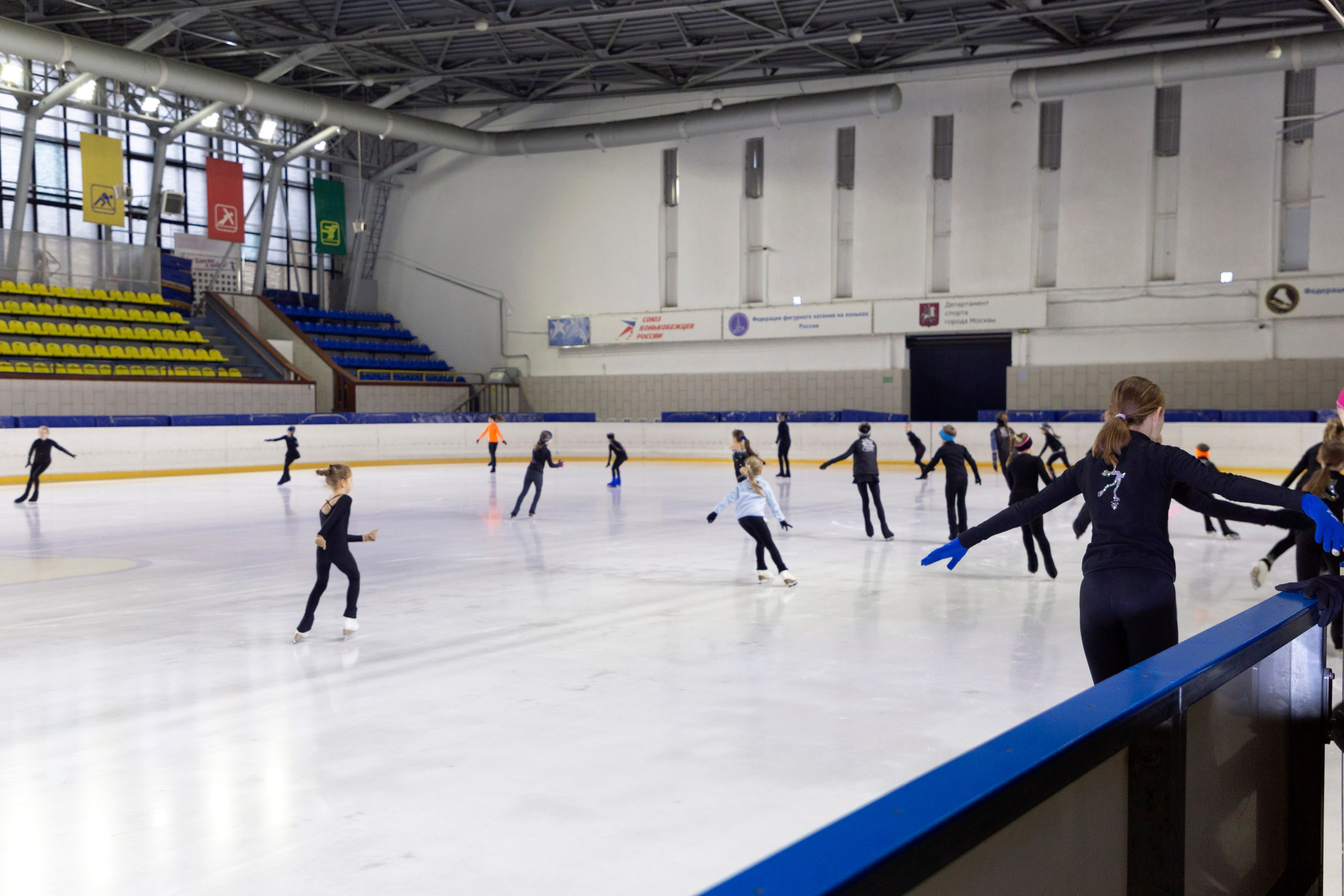 Тренировка на льду. Репортажный фотограф в Москве