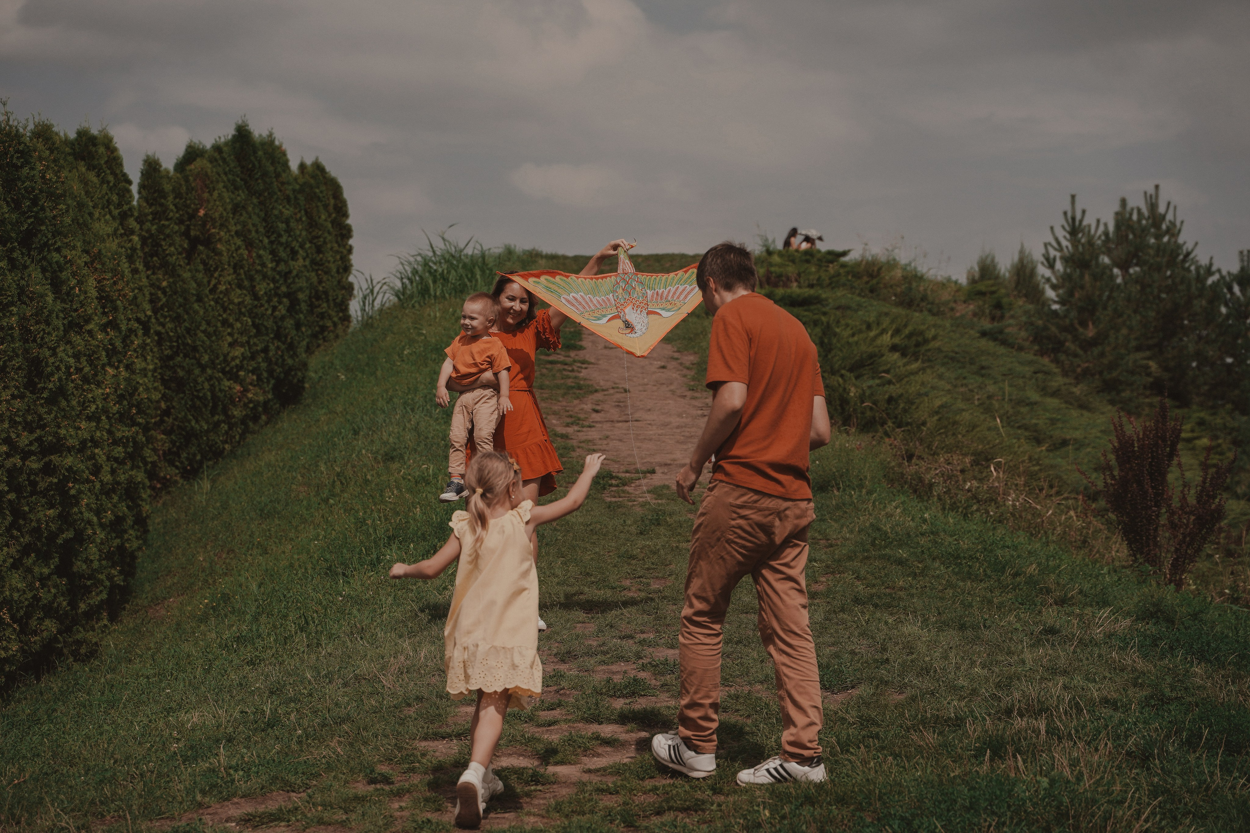 Семейная фотосессия в Немецкой деревне. Семейный и женский фотограф в Краснодаре Анастасия Приймак