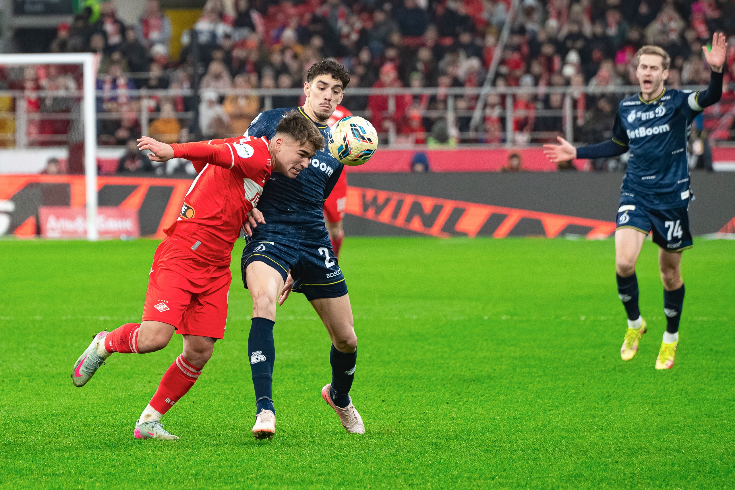 Спартак — Динамо — Чемпионат РПЛ. Спортивная фотосъемка в Москве и Московской области — Спорт в Москве
