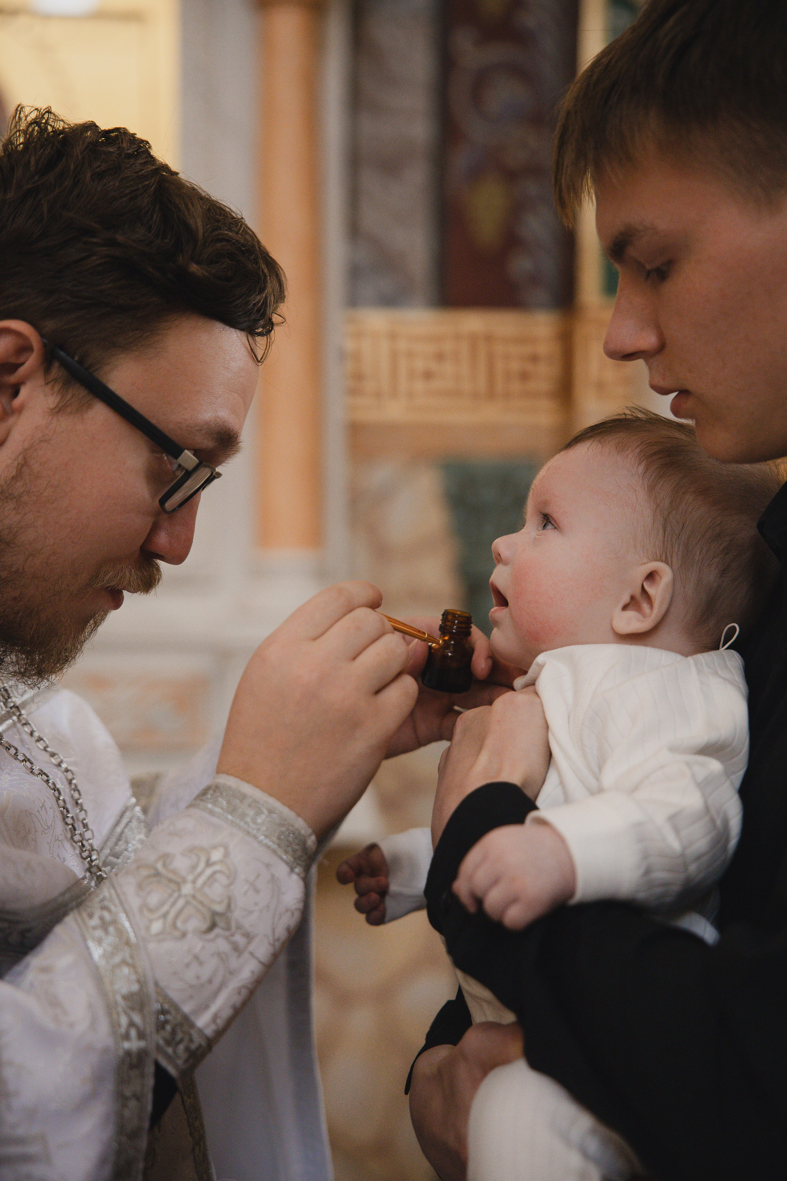 Крещение Кирюши. Фотограф Ломакина Анастасия